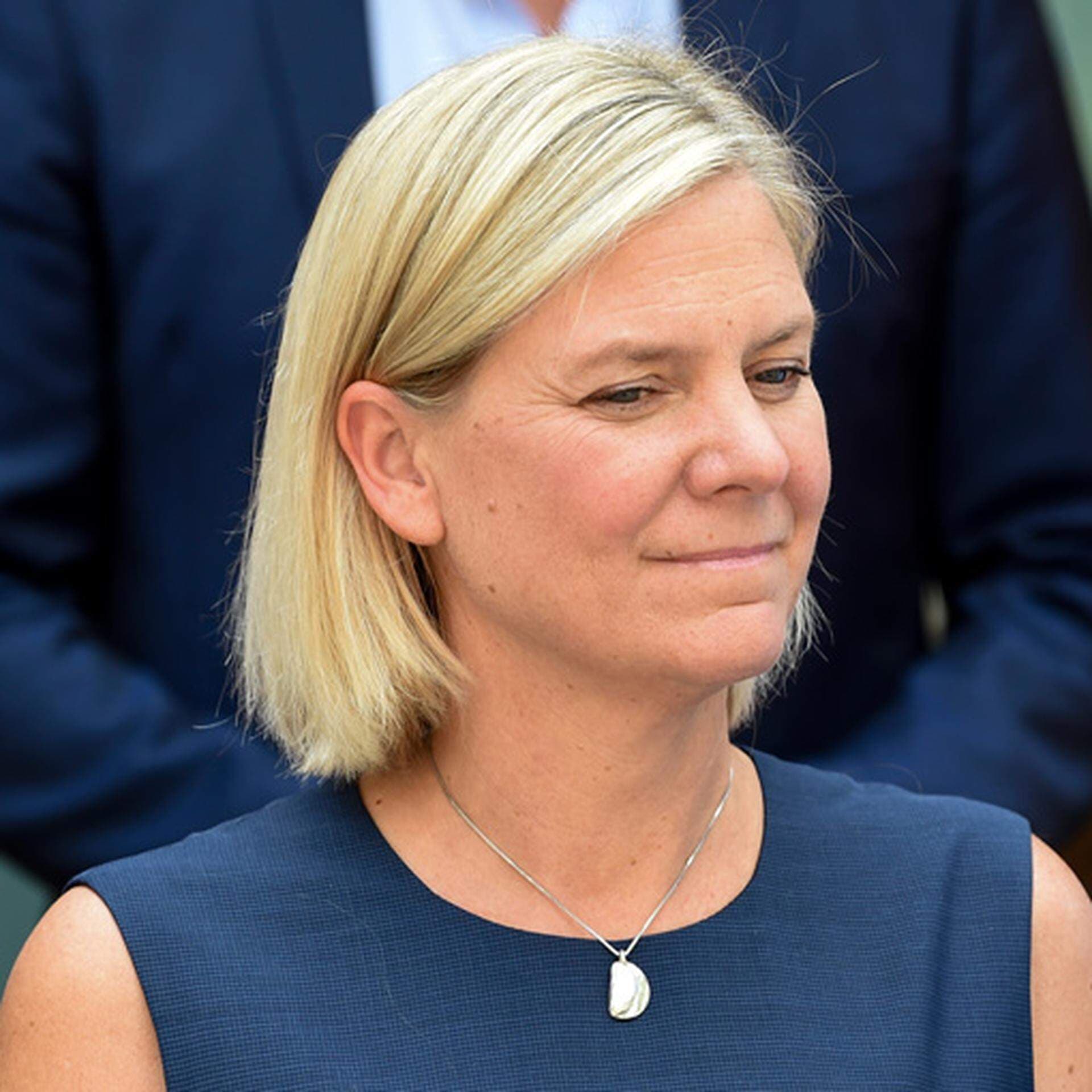 Finansminister Magldalena Andersson, Bettina Kashefi, chefekonom Svenskt Näringsliv, Jonas Frycklund, bitr chefekonom Svenskt Näringsliv
