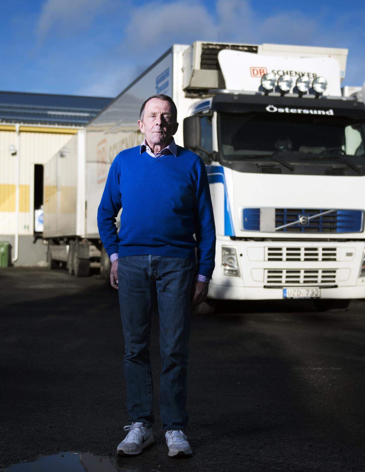 Företagaren Pelle Sallin, som driver äggpackeri Pelle & Lisa och två andra företag.