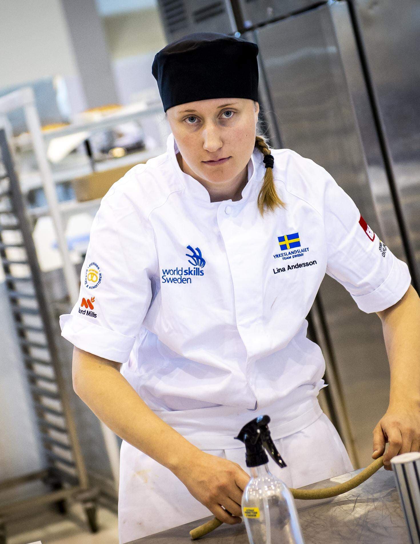Lina Andersson, bagare från Uppsala.