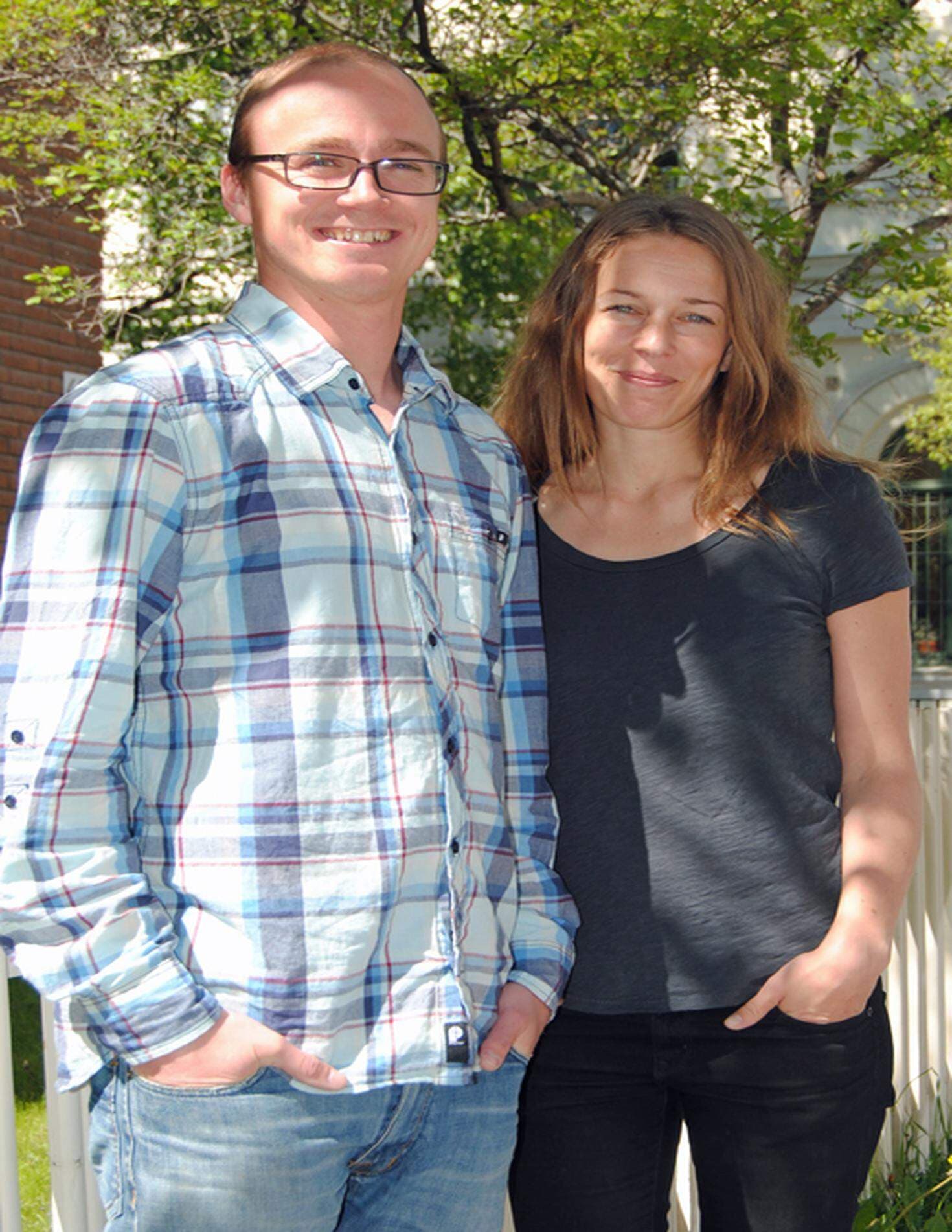 Jonas Hagström 31 år och Rosmari Hagström 33 år driver Action Media Music och Jämtlands Musikskola tillsammans.