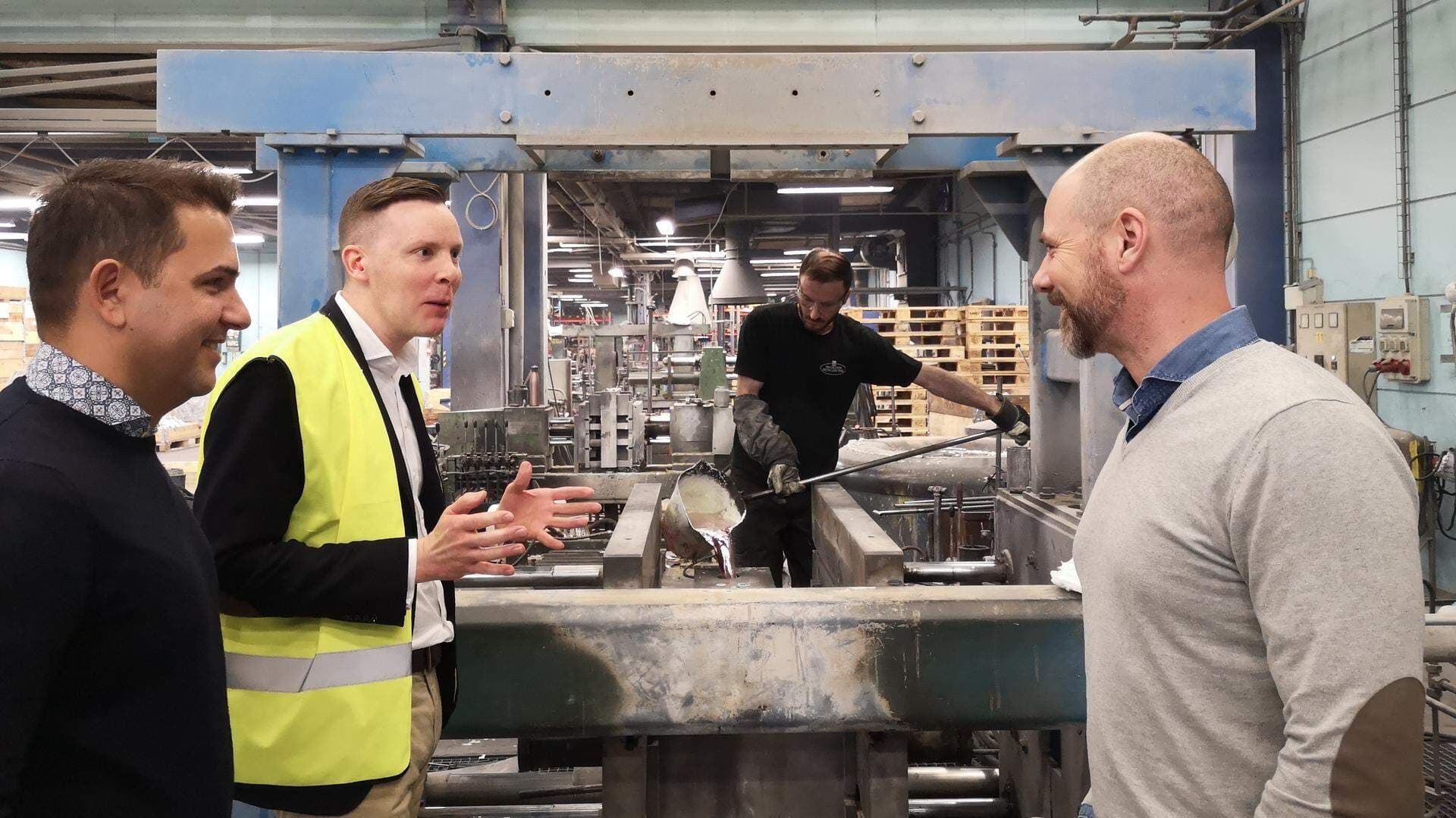 Bedri Isa, Mats Green och Johan Skans på Skogslunds_.jpg