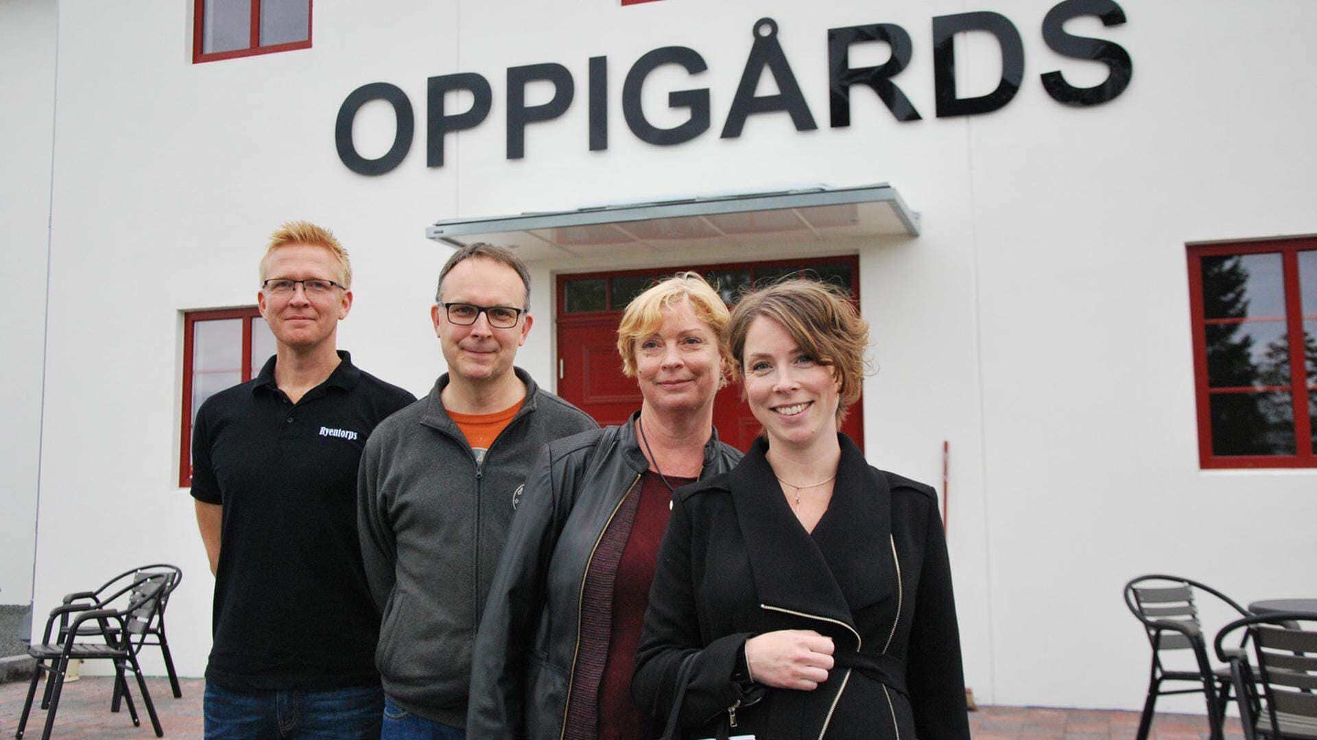 Jonny Ryentorp, Ryentorps Bryggeri AB, Björn Falkenström, Oppigårds AB, Eva Andersson, Mora Bryggeri AB och Ellinor Andersson, Mora Bryggeri AB.