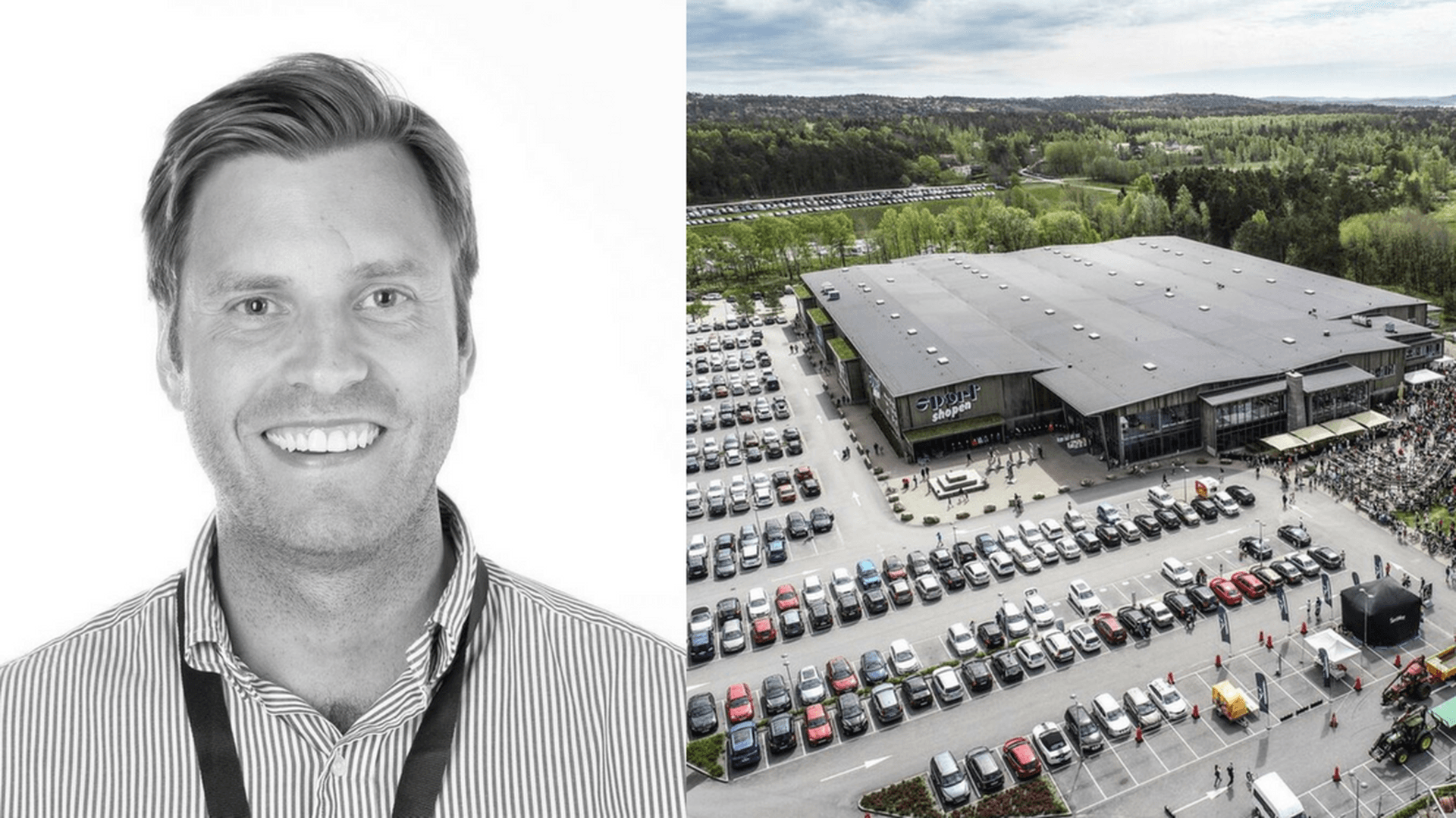 Johan Andgren, VD på Sportshopen
