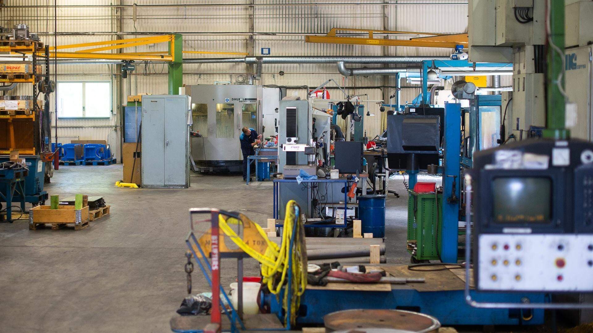 Bild på verkstaden.
