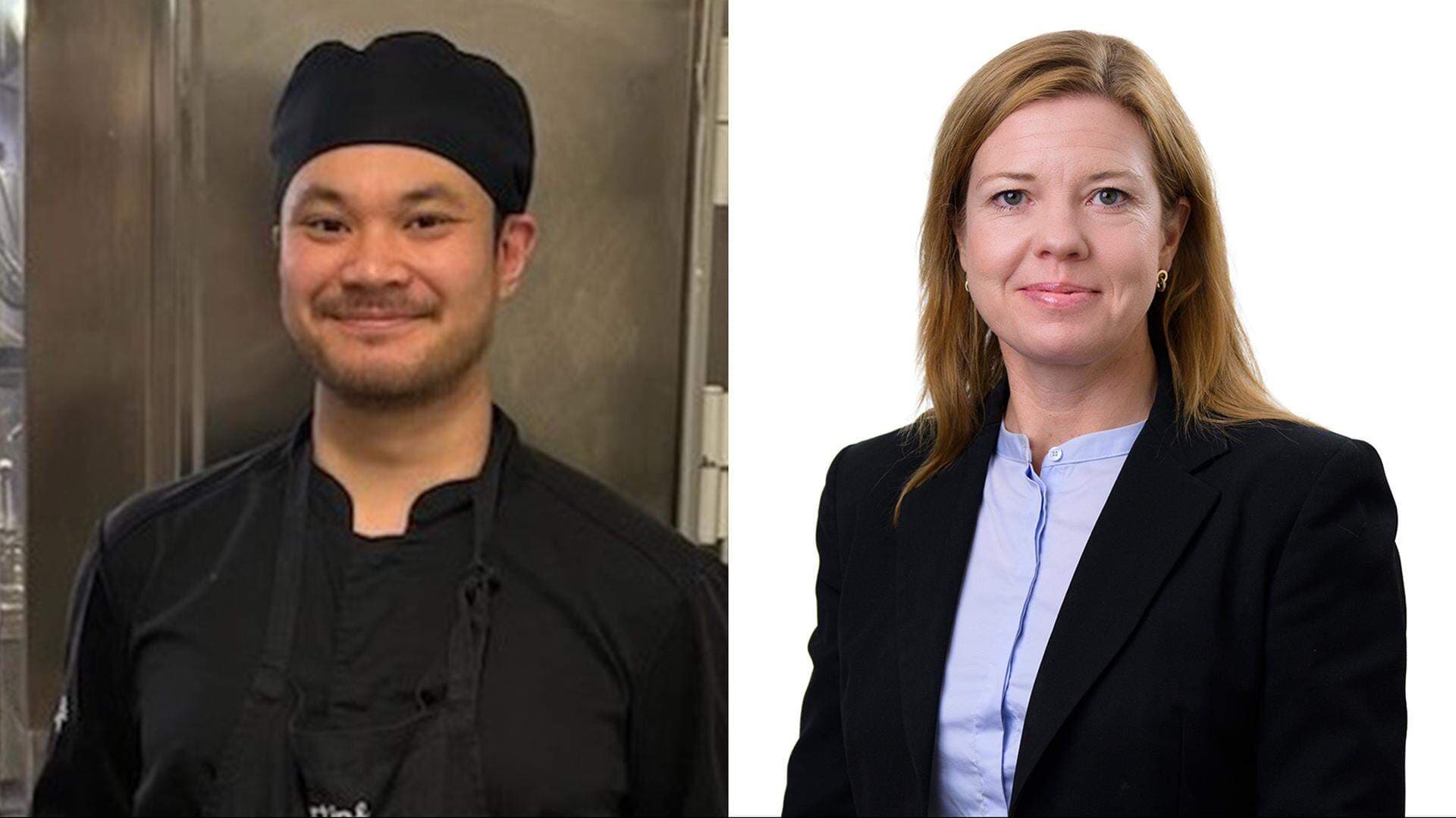 Patrik Roos och Kritina Cunningham