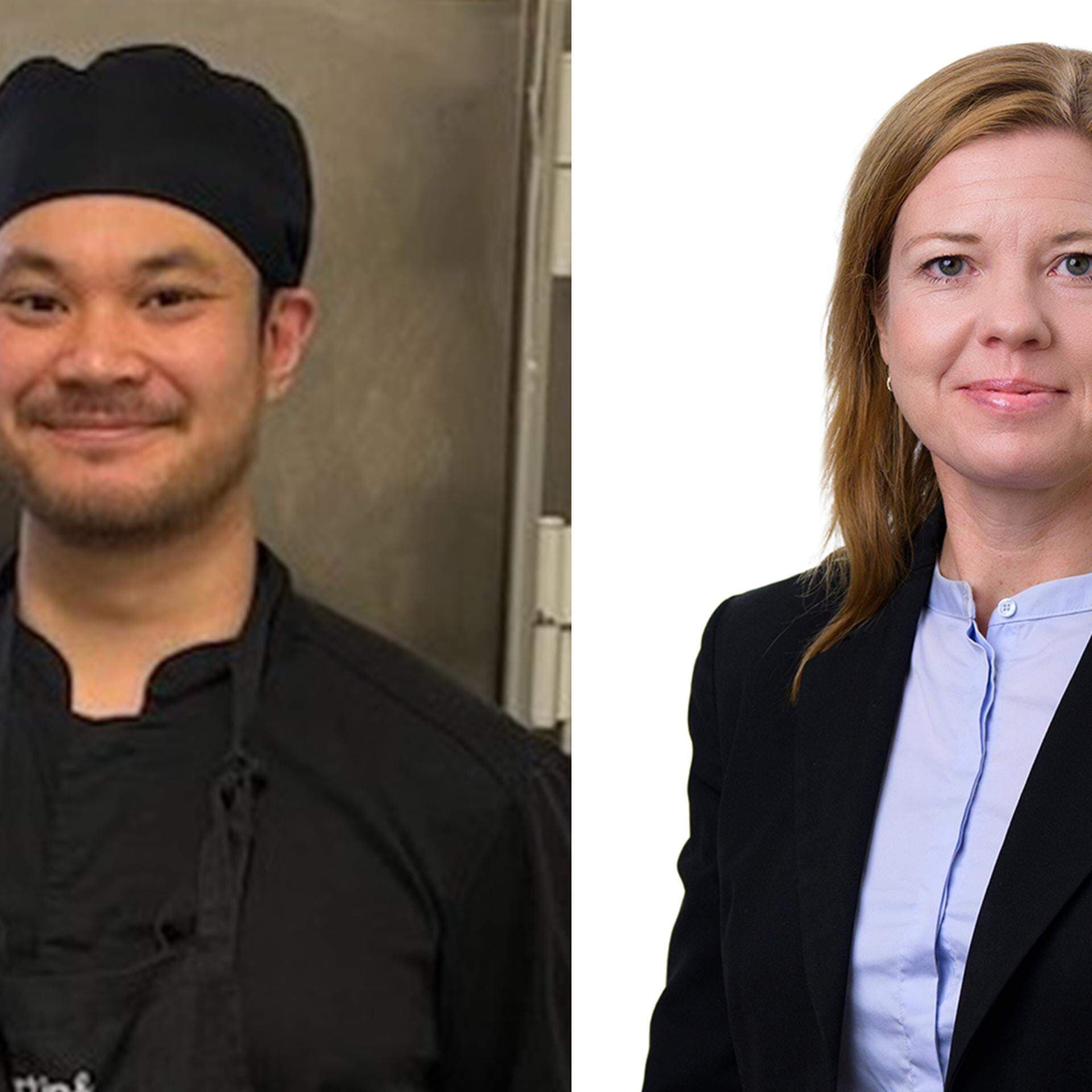 Patrik Roos och Kritina Cunningham