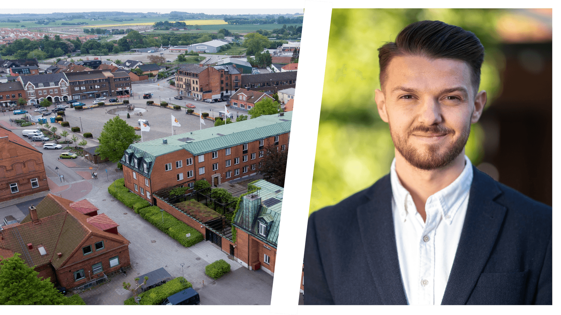 Kosovar Gashi, ny näringslivschef i Svedala kommun