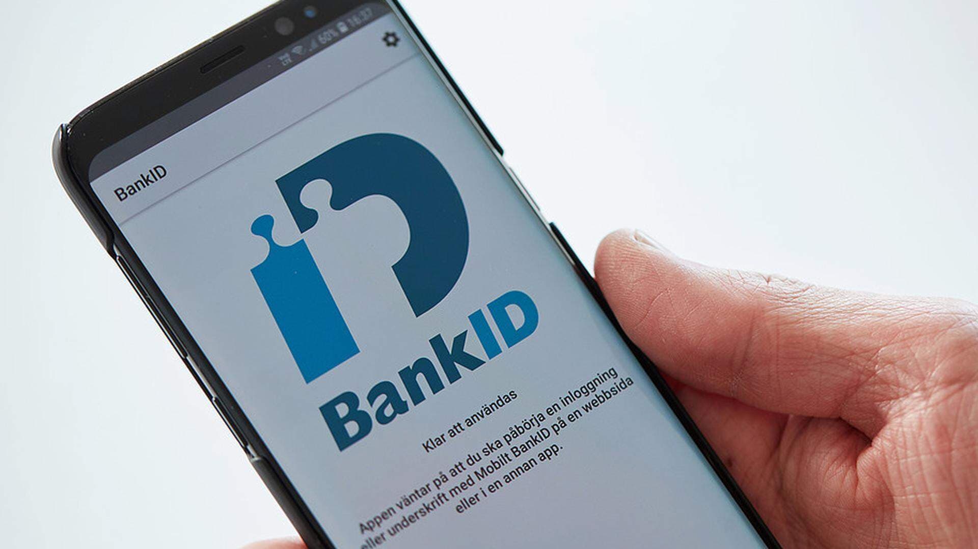 Mobiltelefon med Bankid