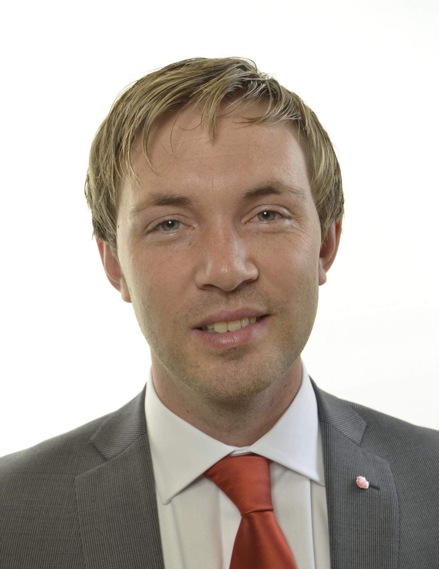 Magnus Manhammar, riksdagsledamot för Socialdemokraterna.