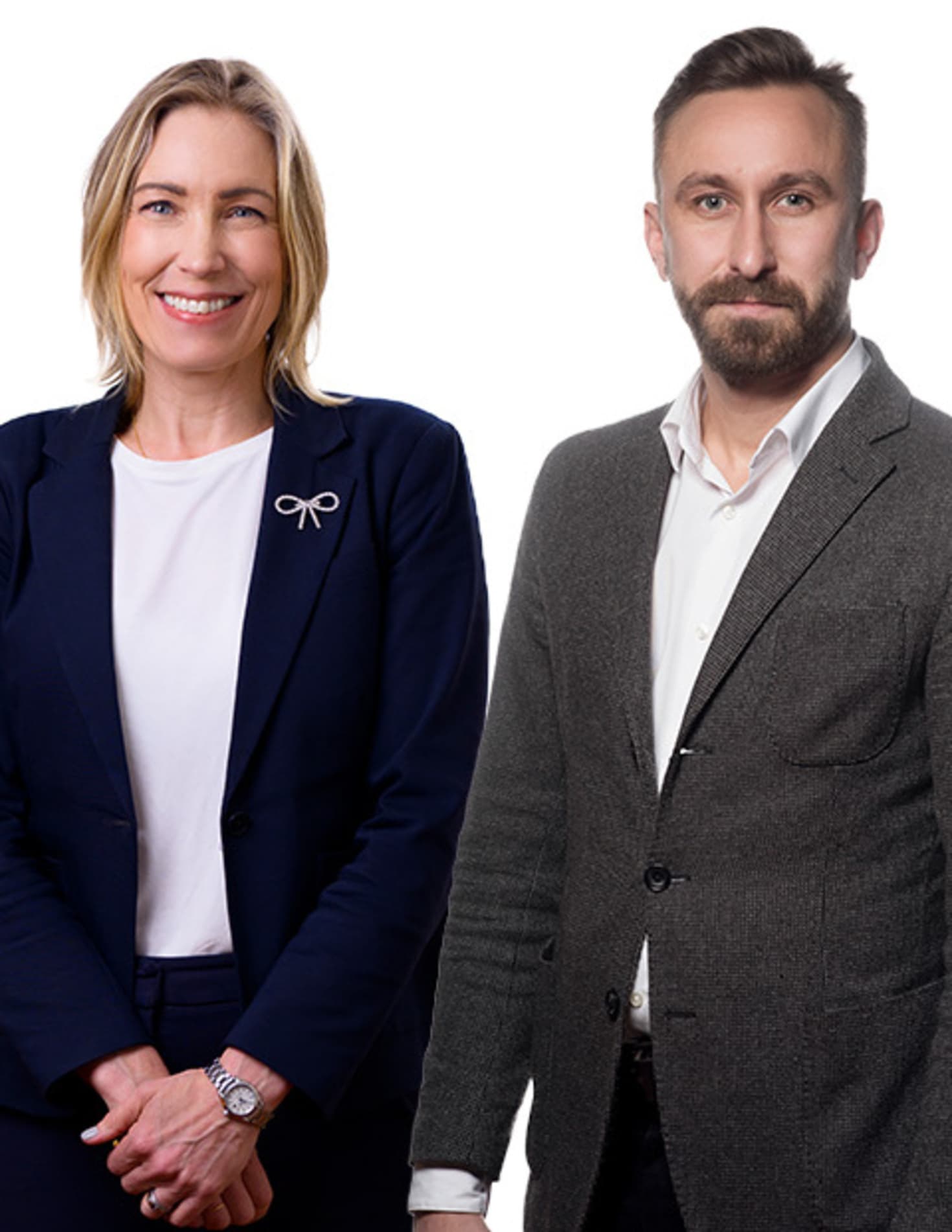 Annika Bröms och Olle Karstorp