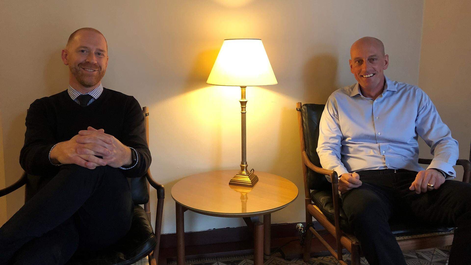 Henrik och Markus, Hotel Royal i Göteborg