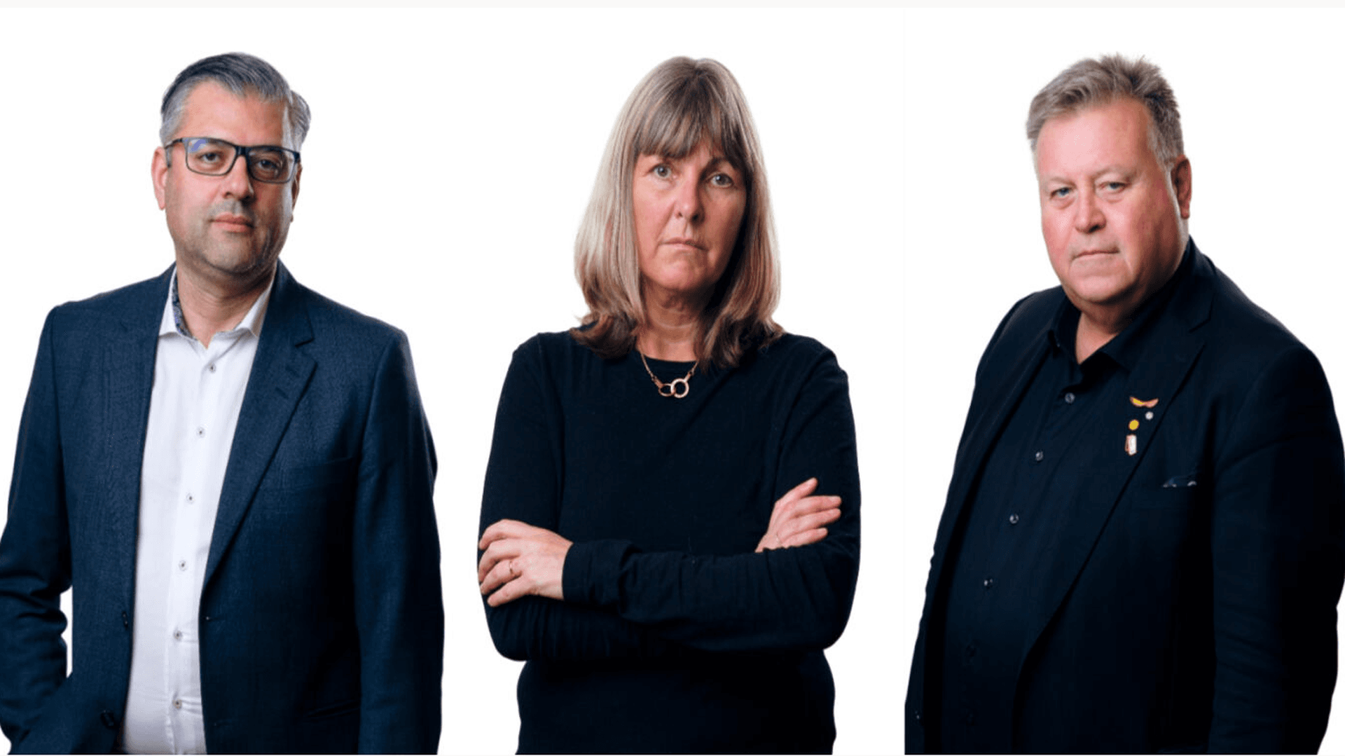 Wadih El-Achkar, Eva Dunér och Sven-Olof Gudmundsson