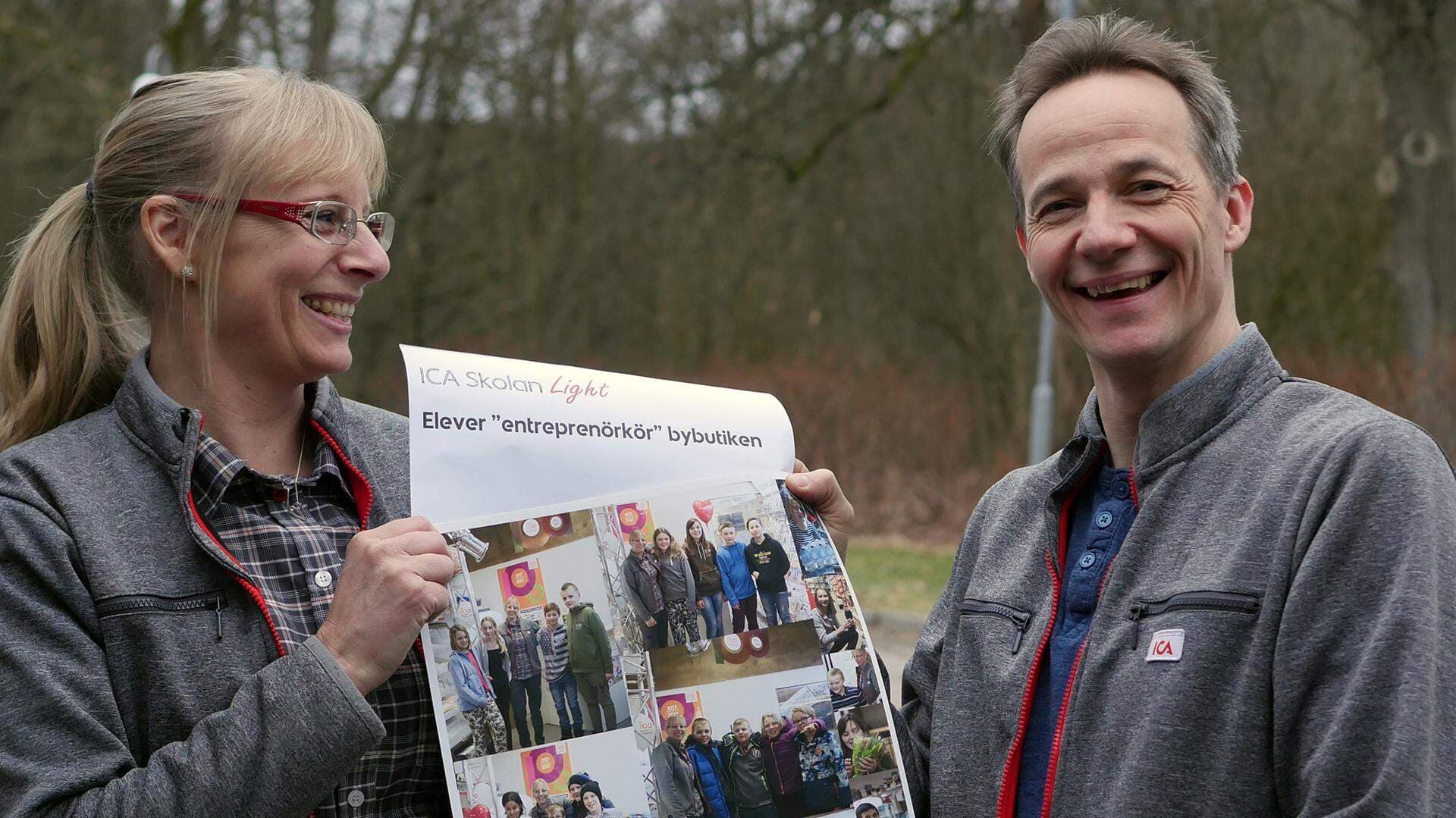 Linda Sandström och Tomas Nilsson.