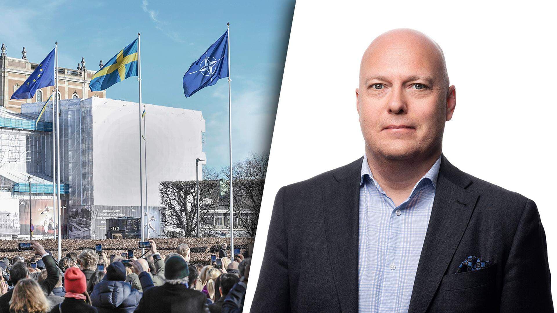 Johan Sjöberg, ansvarig för säkerhets- och försvarspolicy.