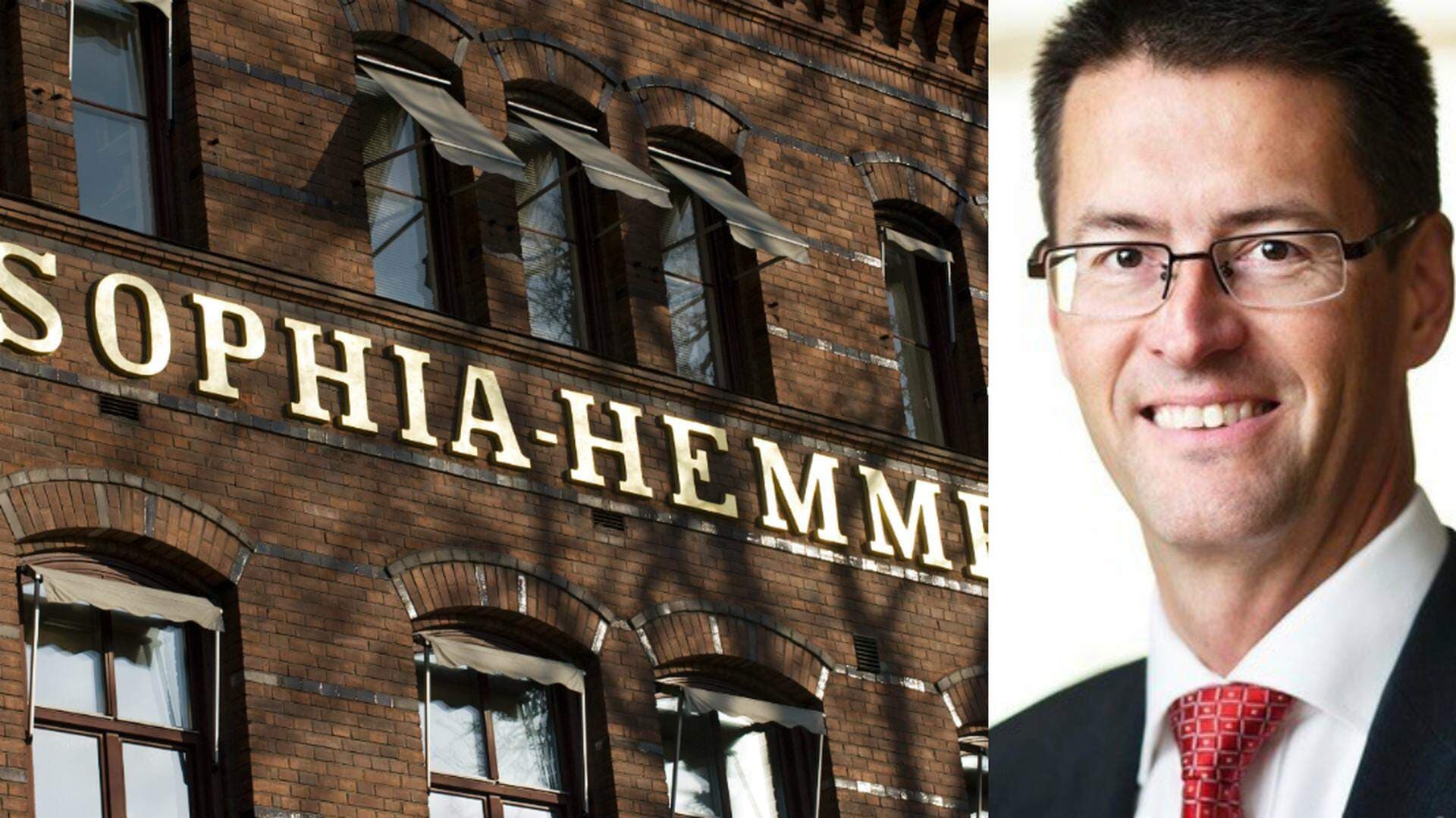 Peter Seger, vd Sophiahemmet.