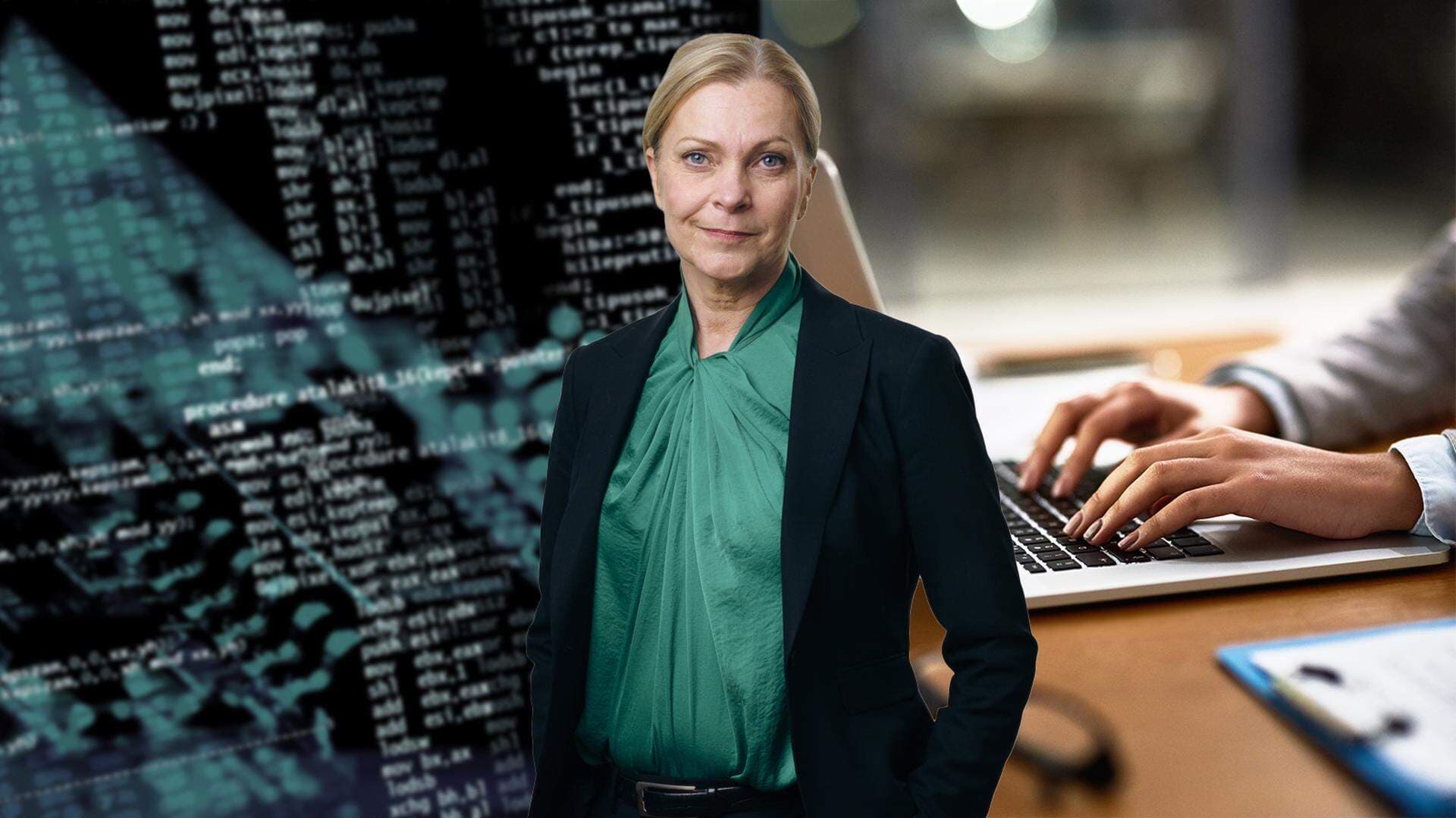 Lena Nitz, jurist och expert på brottslighet mot företag vid Svenskt Näringsliv.