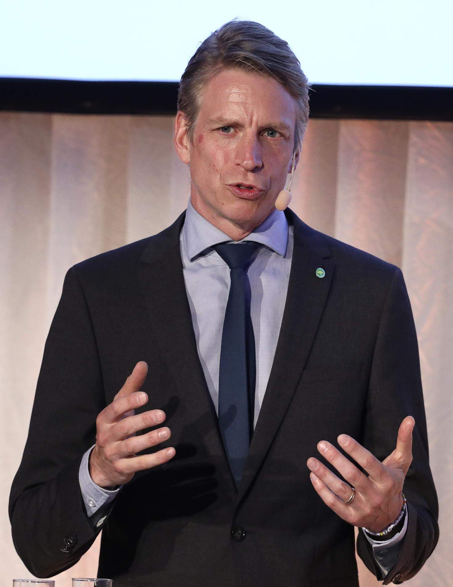 Per Bolund, finansmarknads- och konsumentminister (MP)