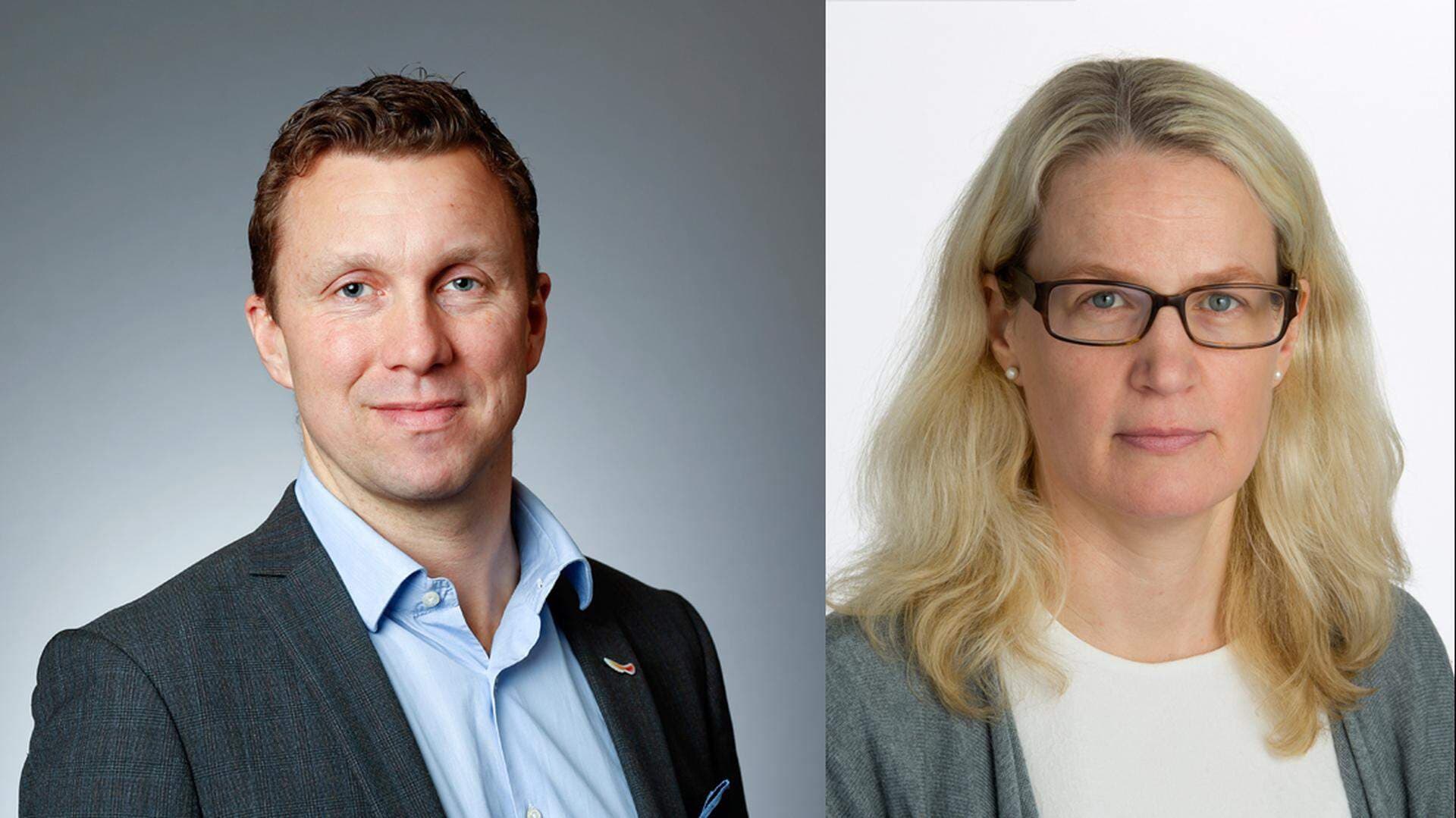 Patrik Karlsson och Amelie Berg.