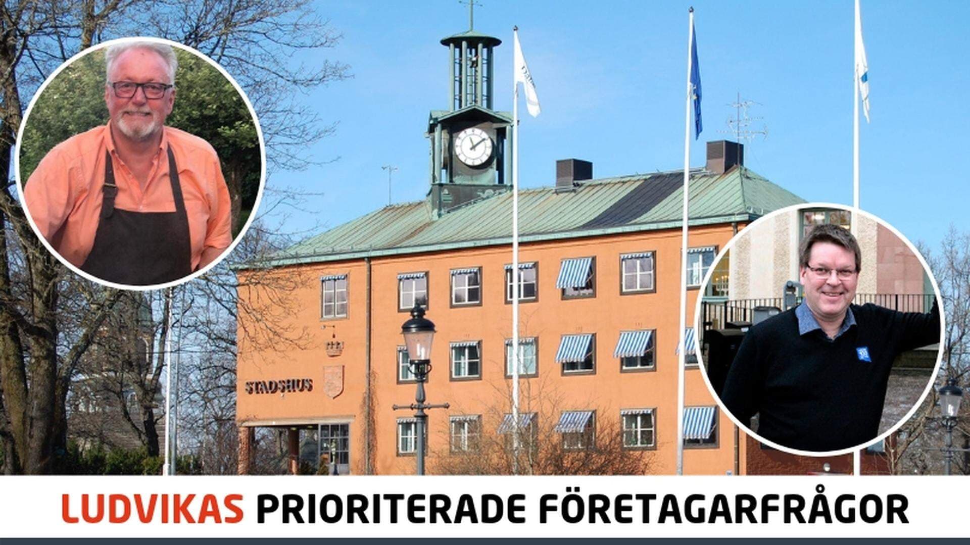 Christer Rosén, Säfsen Resort och Leif Pettersson, kommunalråd Ludvika