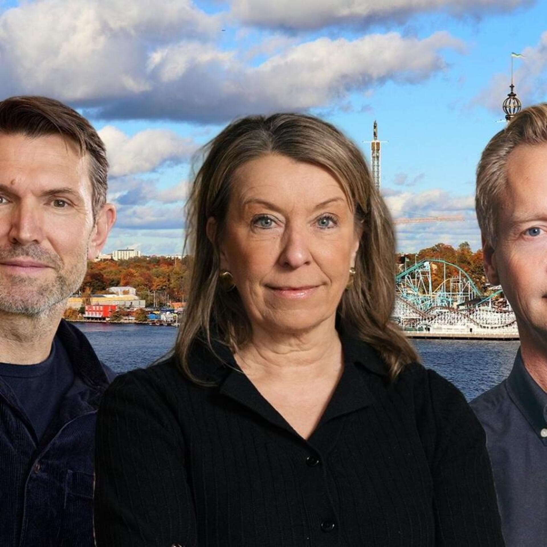 Christer Mellstrand, Kajsa Medin Hansen och Jan Eriksson