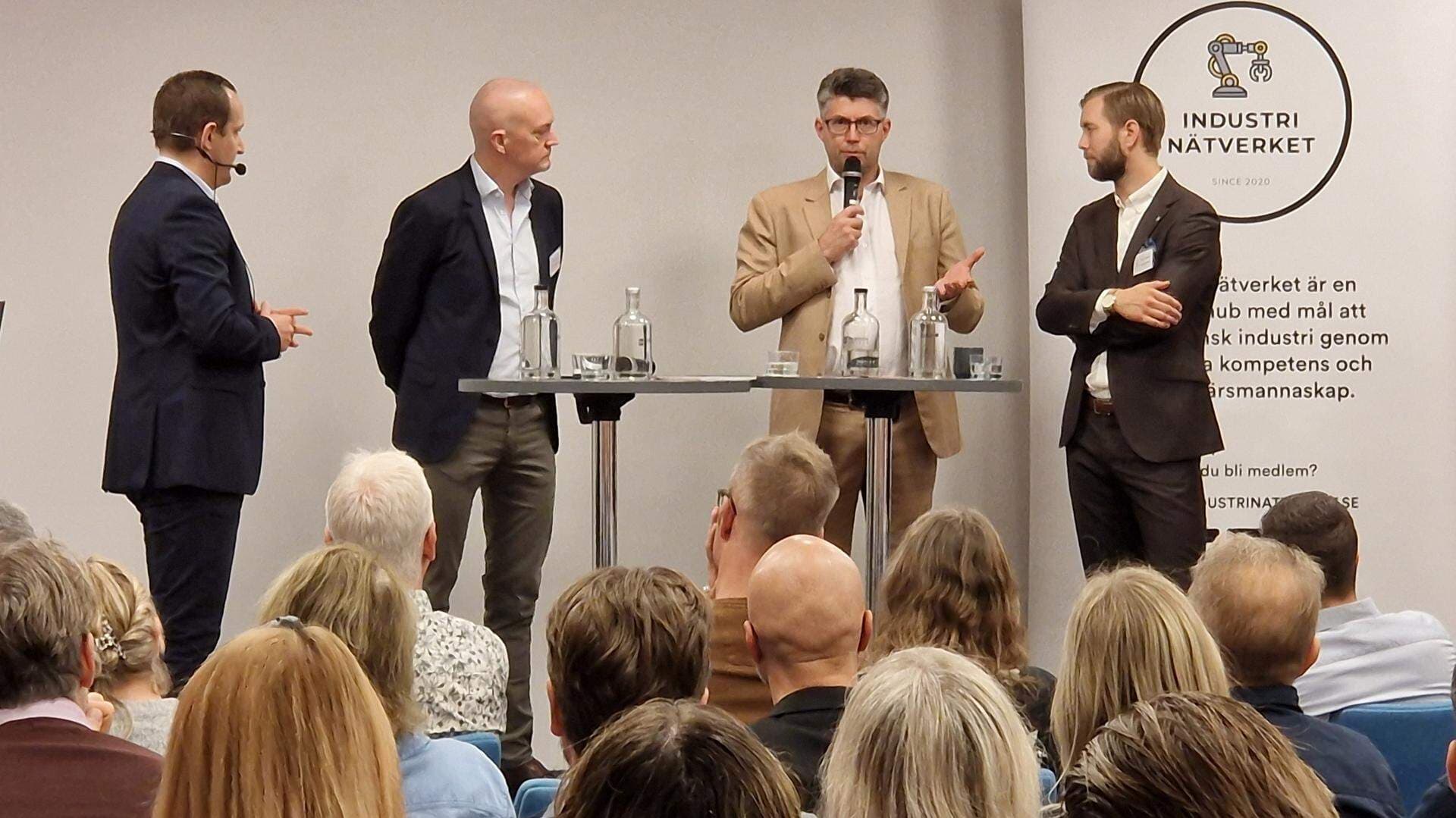Johan Dalén på möte med Industrinätverket i Malmö