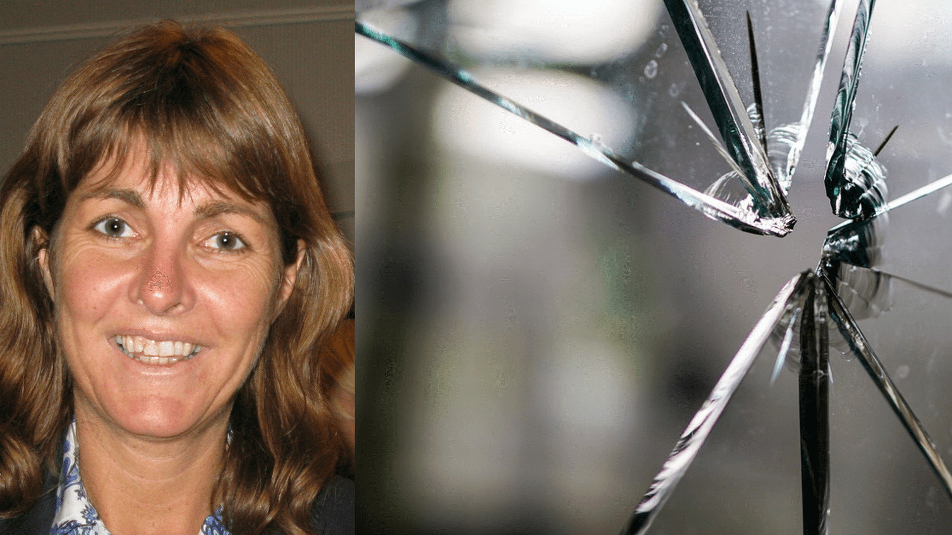 Eva Dunér och en krossad fönsterruta