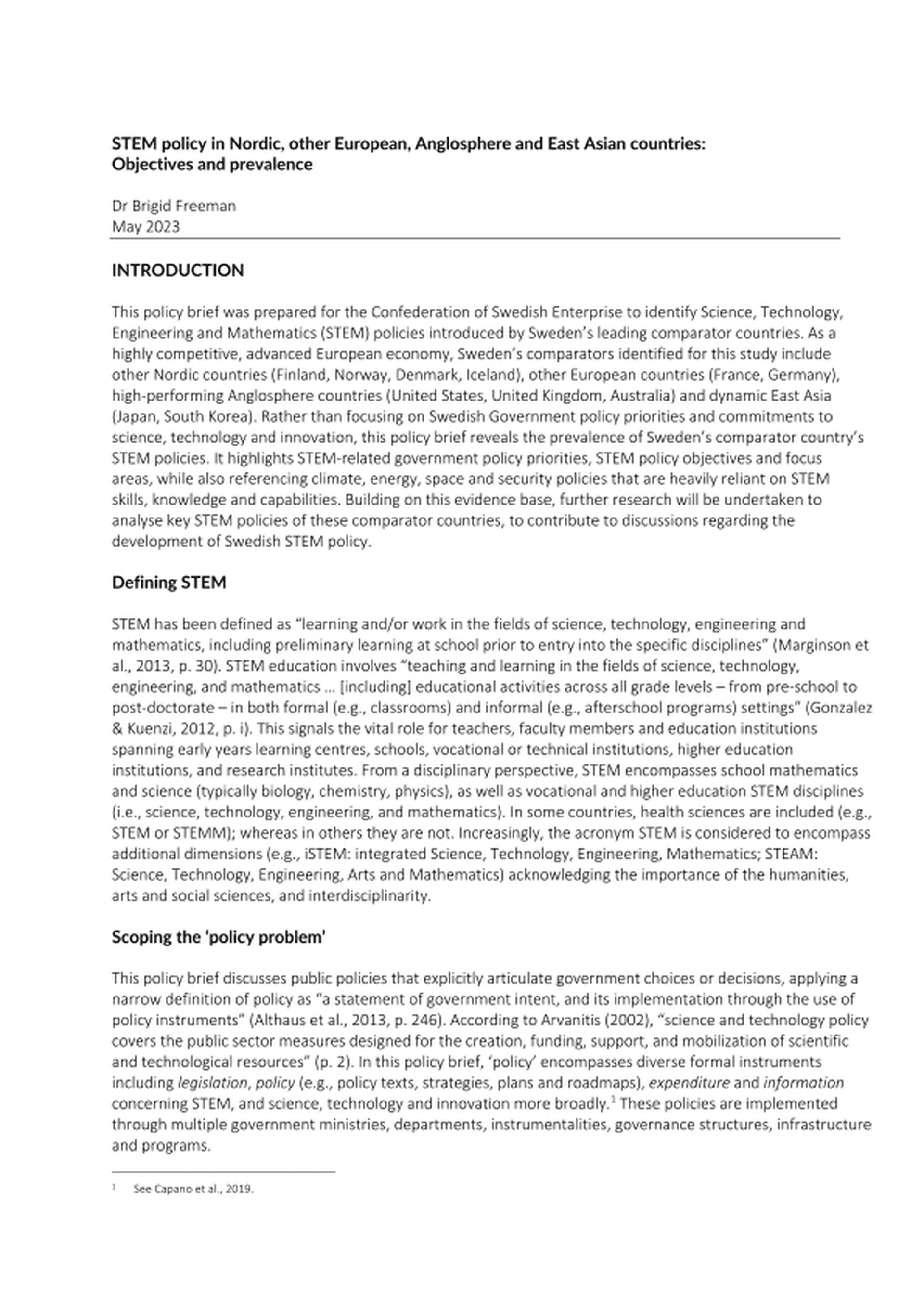 Omslagsbild - Rapport