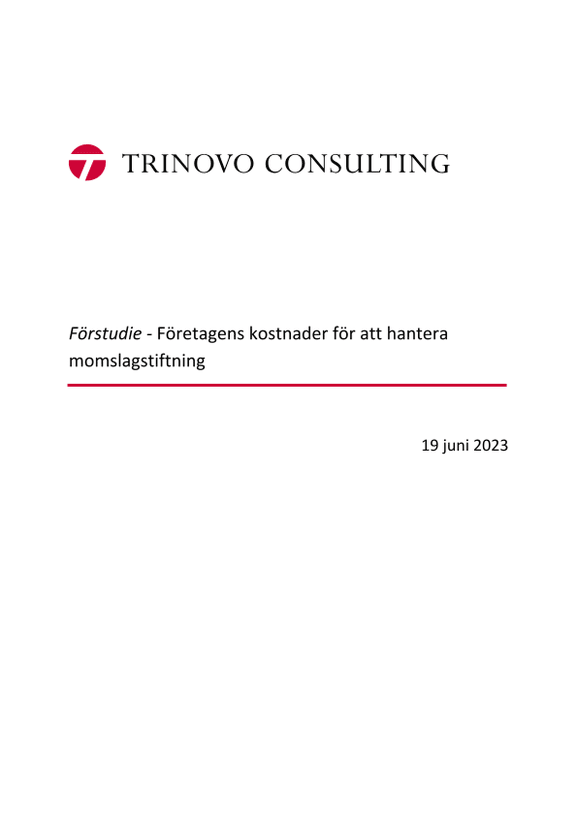 Omslagsbild - Rapport