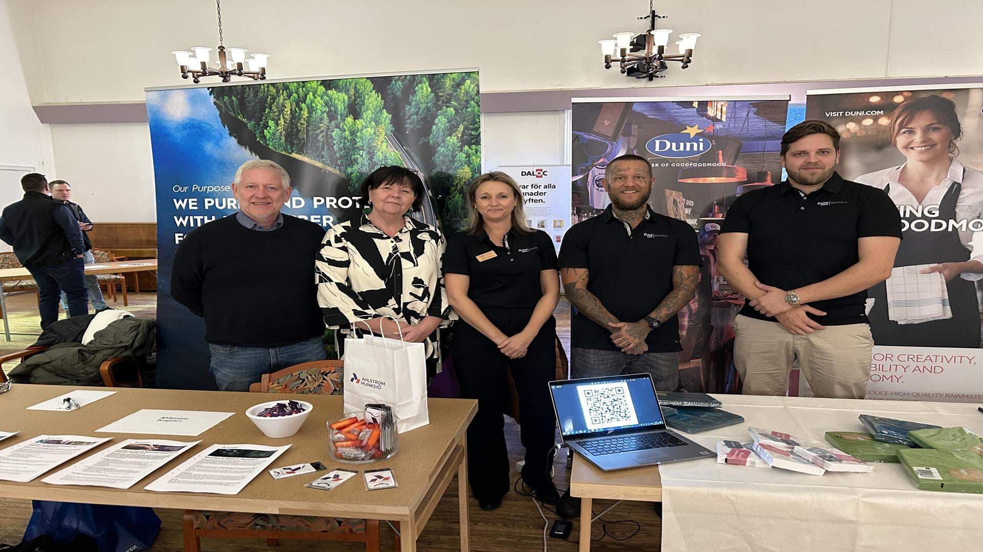 Bild av deltagare på rekryteringsträff Mustadfors