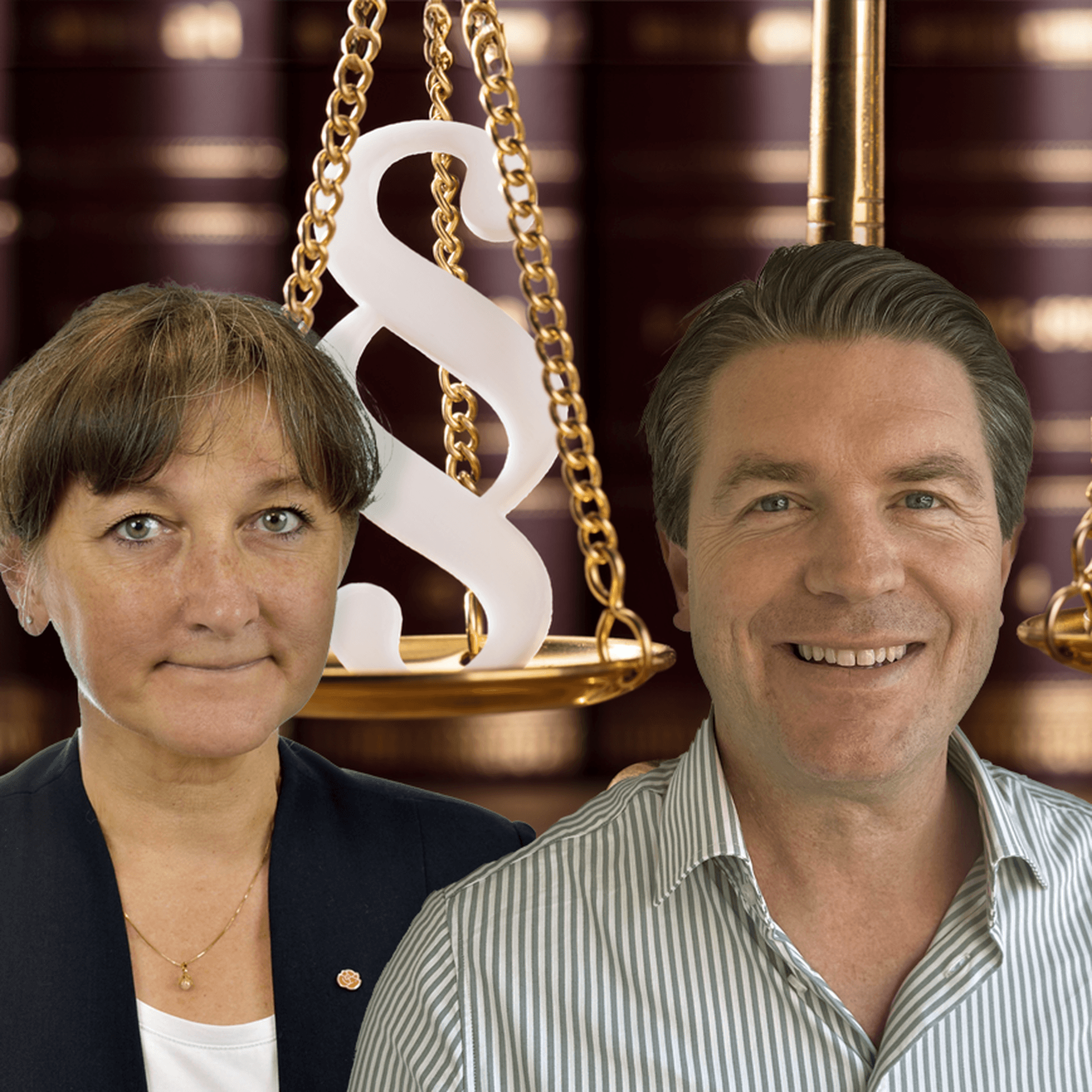 Mikael Karlsson Avanto Care och Lena Johansson (S)