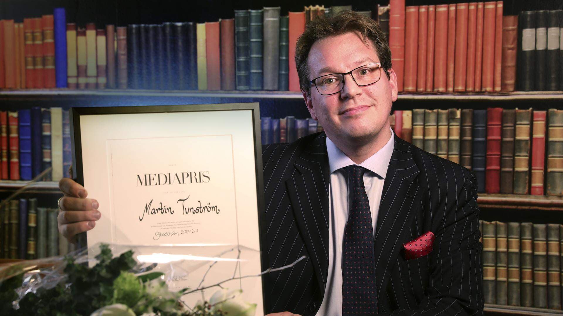 Martin Tunström, politisk chefredaktör på Barometern i Kalmar