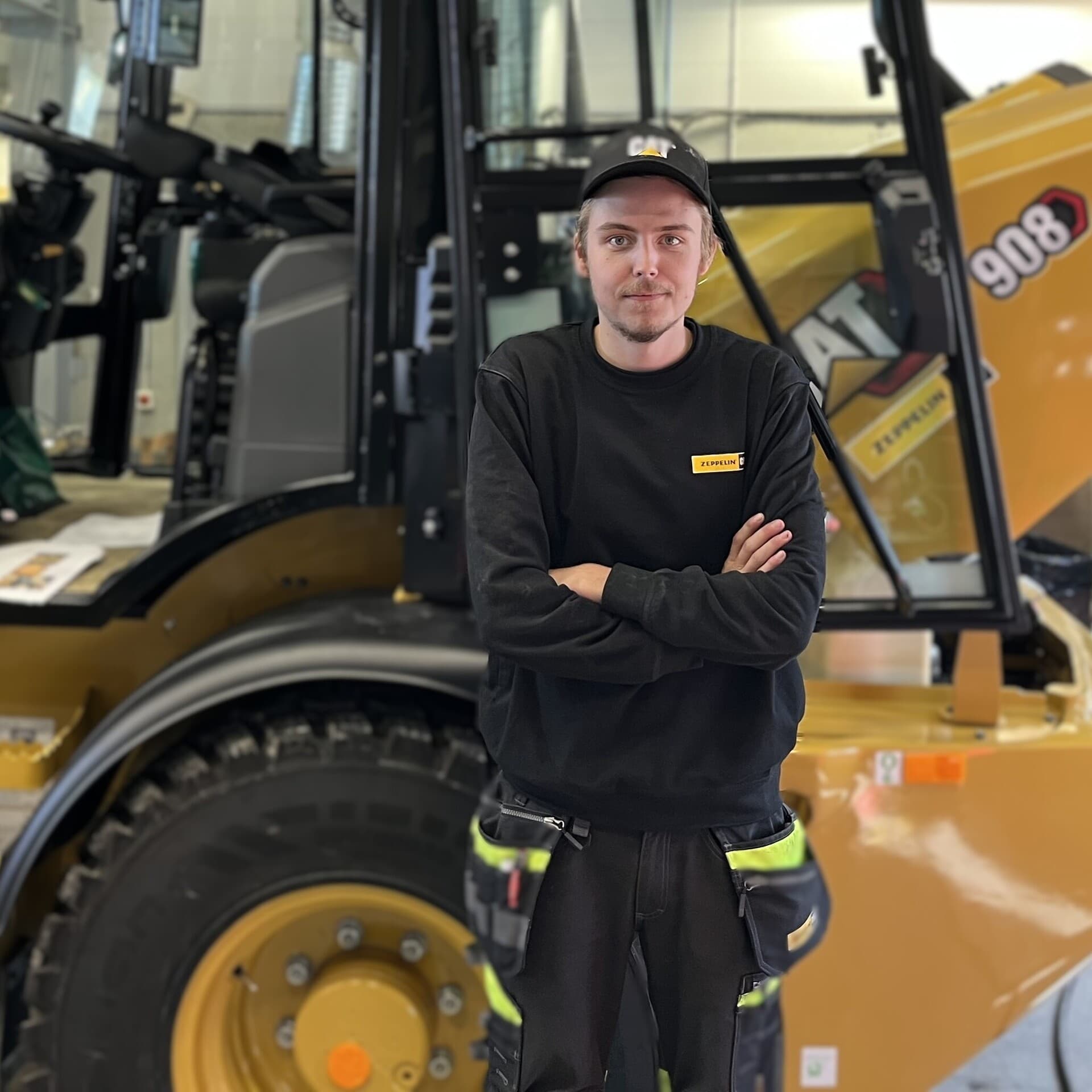 Nils Holm som ska tävla i Yrkes-VM