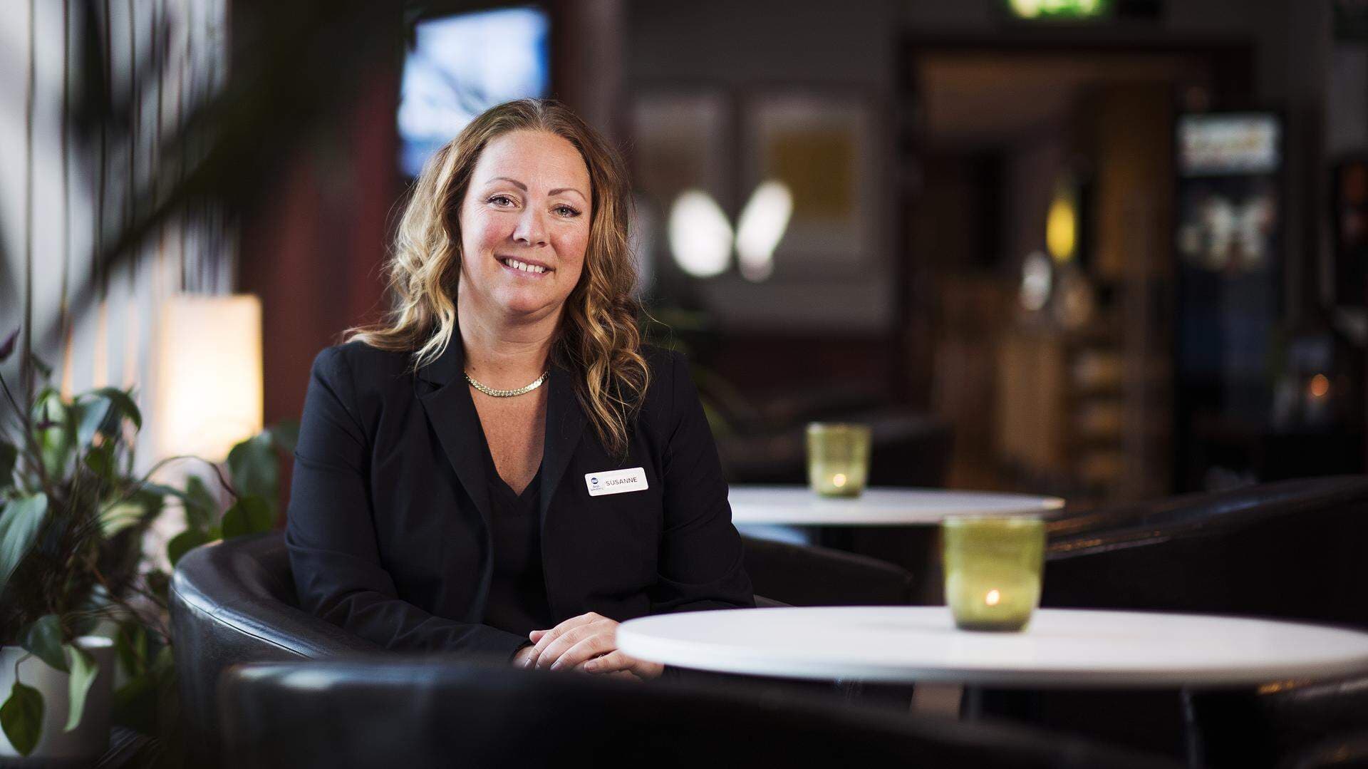 Susanne Andersson Pripp, vd för Best Western Hotell Ett i Östersund.