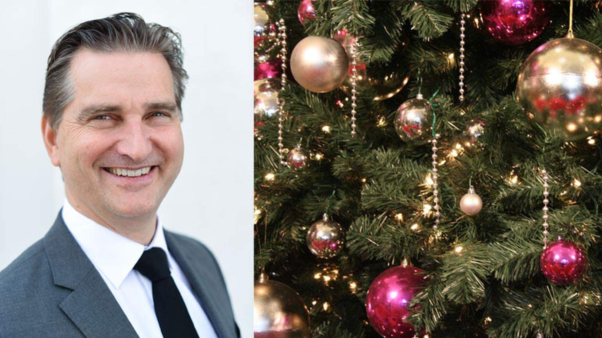 Svenskt Näringslivs regionchef i Skåne, Rolf Elmér, önskar god jul till alla.