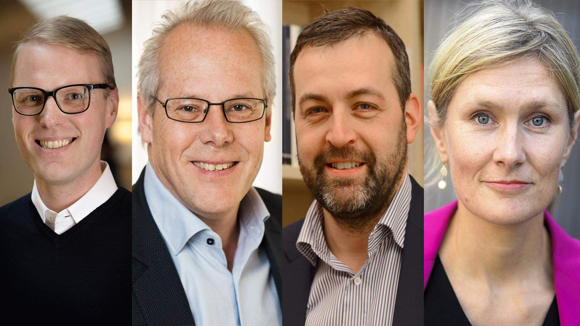 Fredrik NG Andersson, Mats Kinnwall, Johan Eklund, Katarina Lundahl.