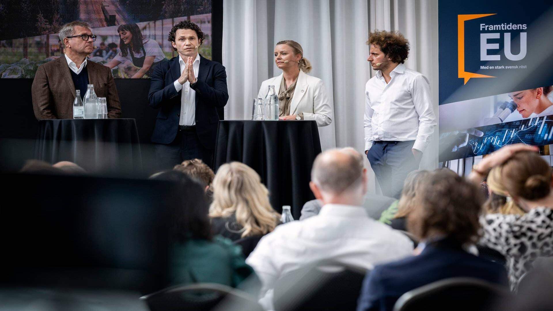 Tom Erixon, Sara Lindmark, Jonas Gustavsson och Sadoo Iskandarani