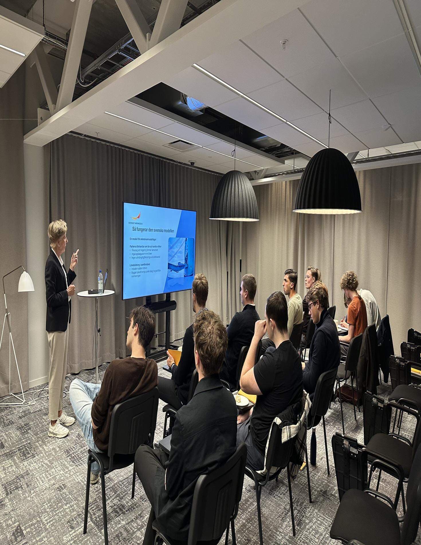 Beata Hammarskiöld på Näringslivsakademin Väst