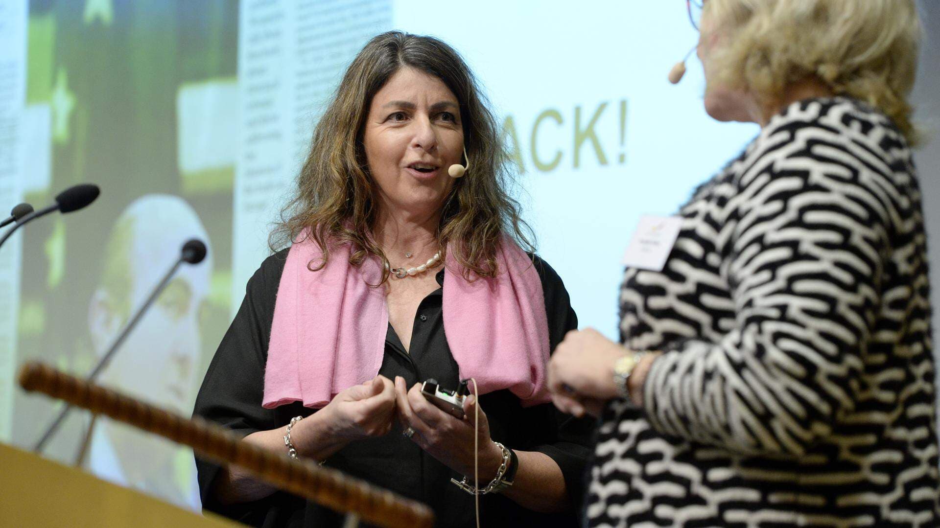 Bettina Kashefi vid startseminariet Ett utmanat Sverige.