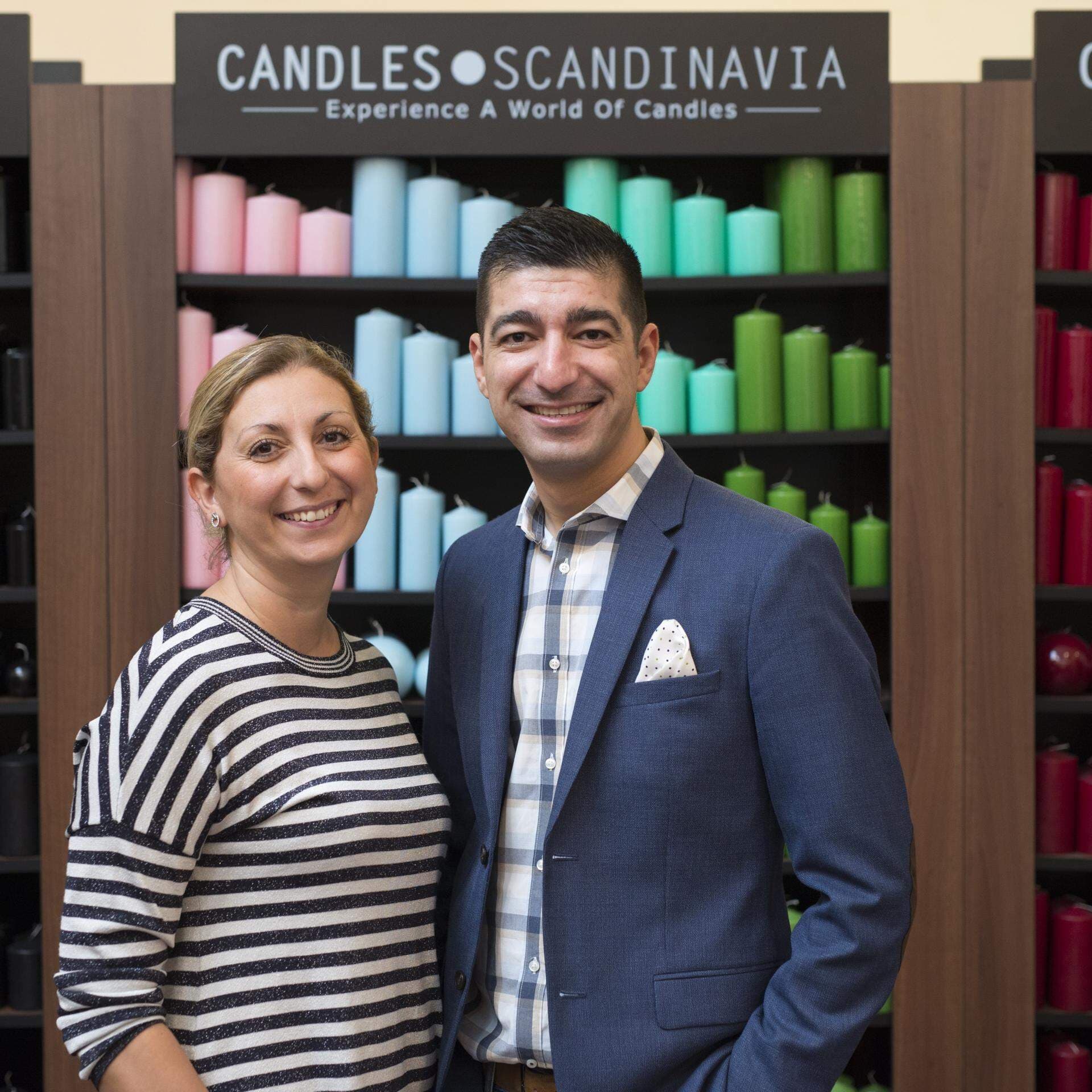 Makarna Viktor och Nina Garmiani siktade utanför Sveriges gränser från start med Candles Scandinavia.