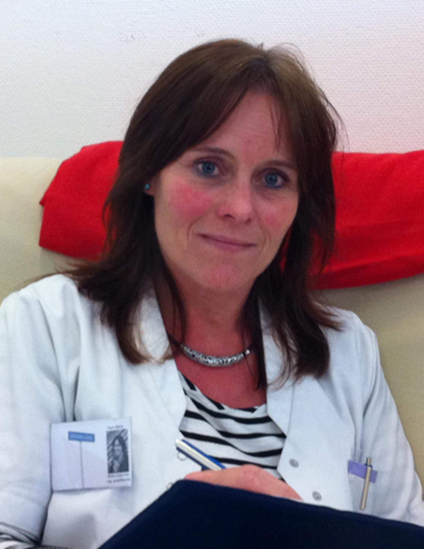 Mona Lindström är sjuksköterska och coach på Grannvård.