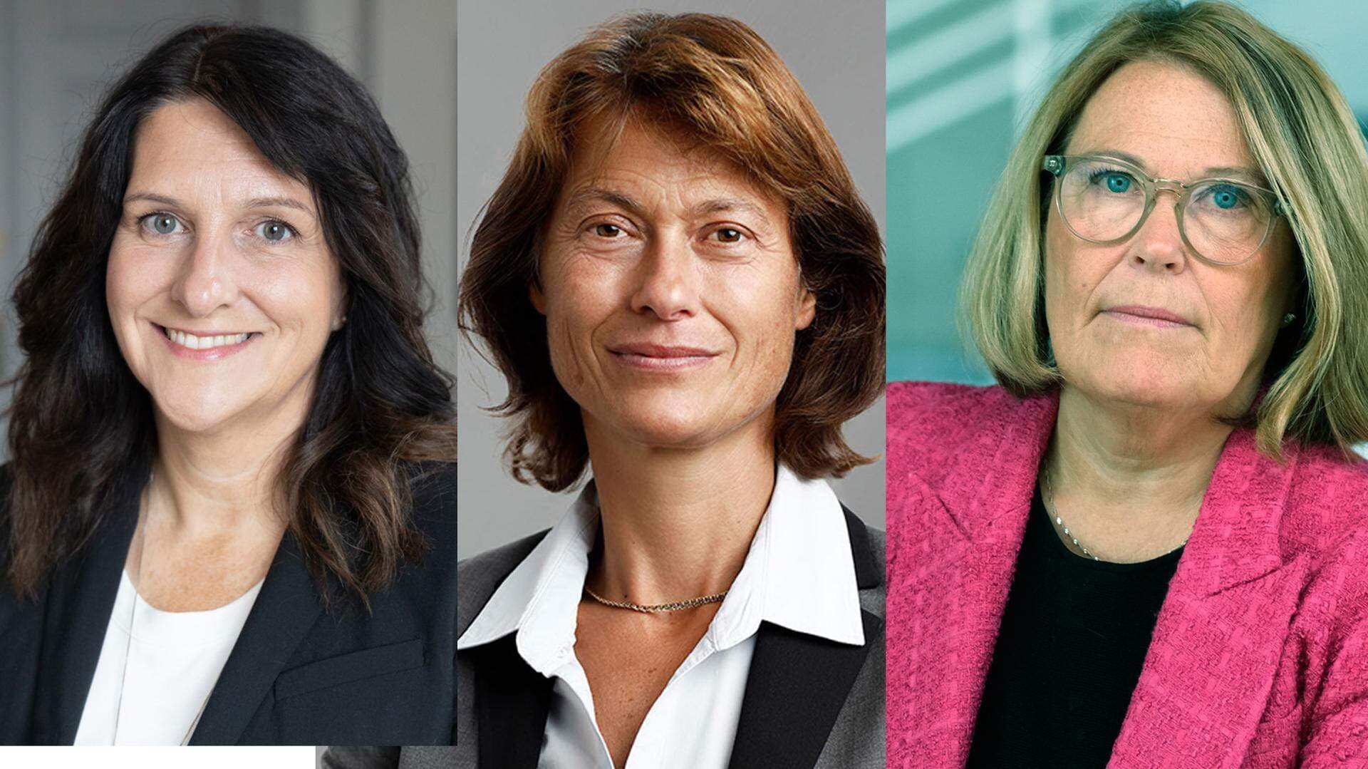 Karin Johansson, Muriel Beser Hugosson och Sara Mazur.