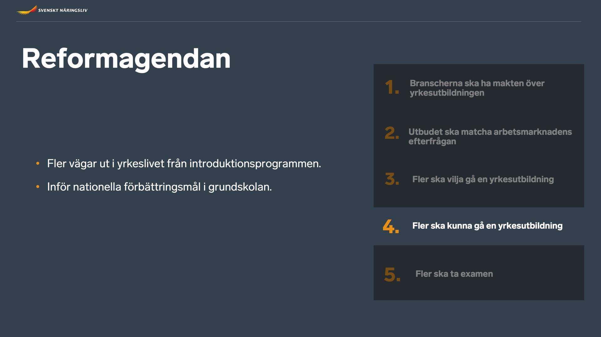 Fler ska kunna gå en yrkesutbildning