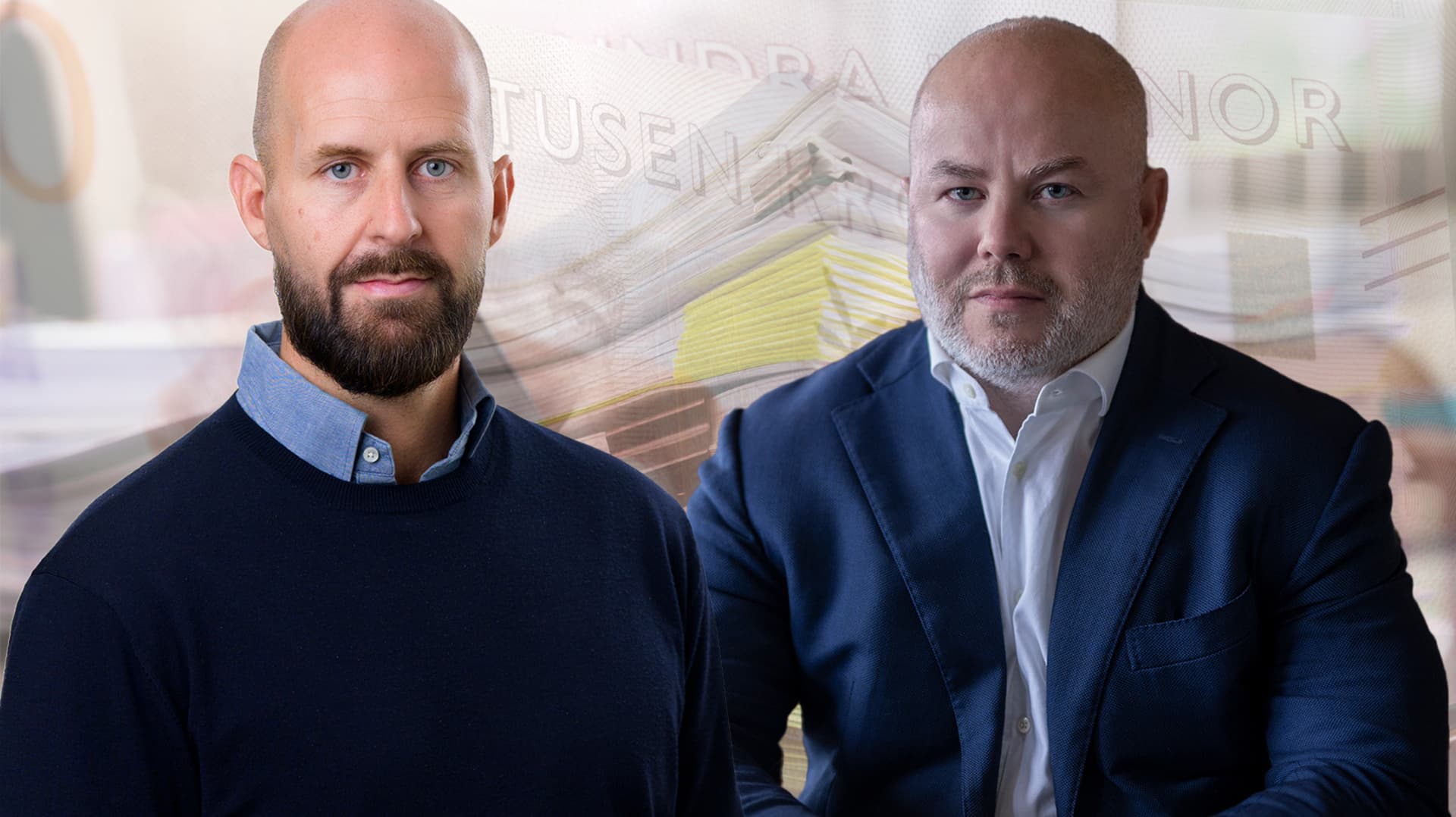 Ekonomerna Johan Lidefelt och Sven-Olov Daunfeldt.