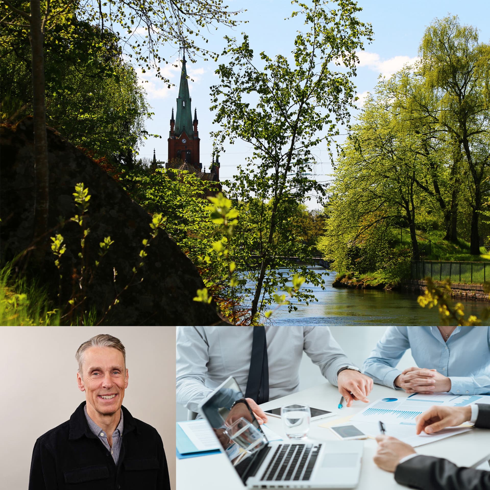 Magnus Eriksson, näringslivschef, och Anna Nilsson, näringslivsutvecklare på Trollhättans stad.