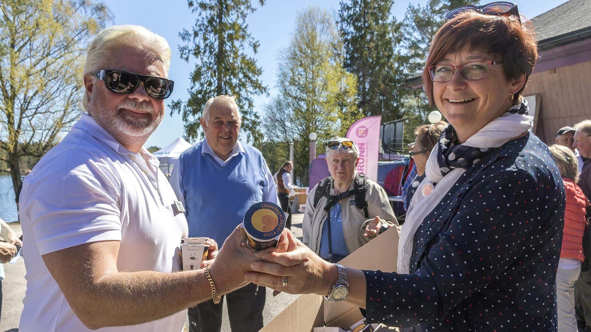 Torbjörn Lind och Carina Centrén