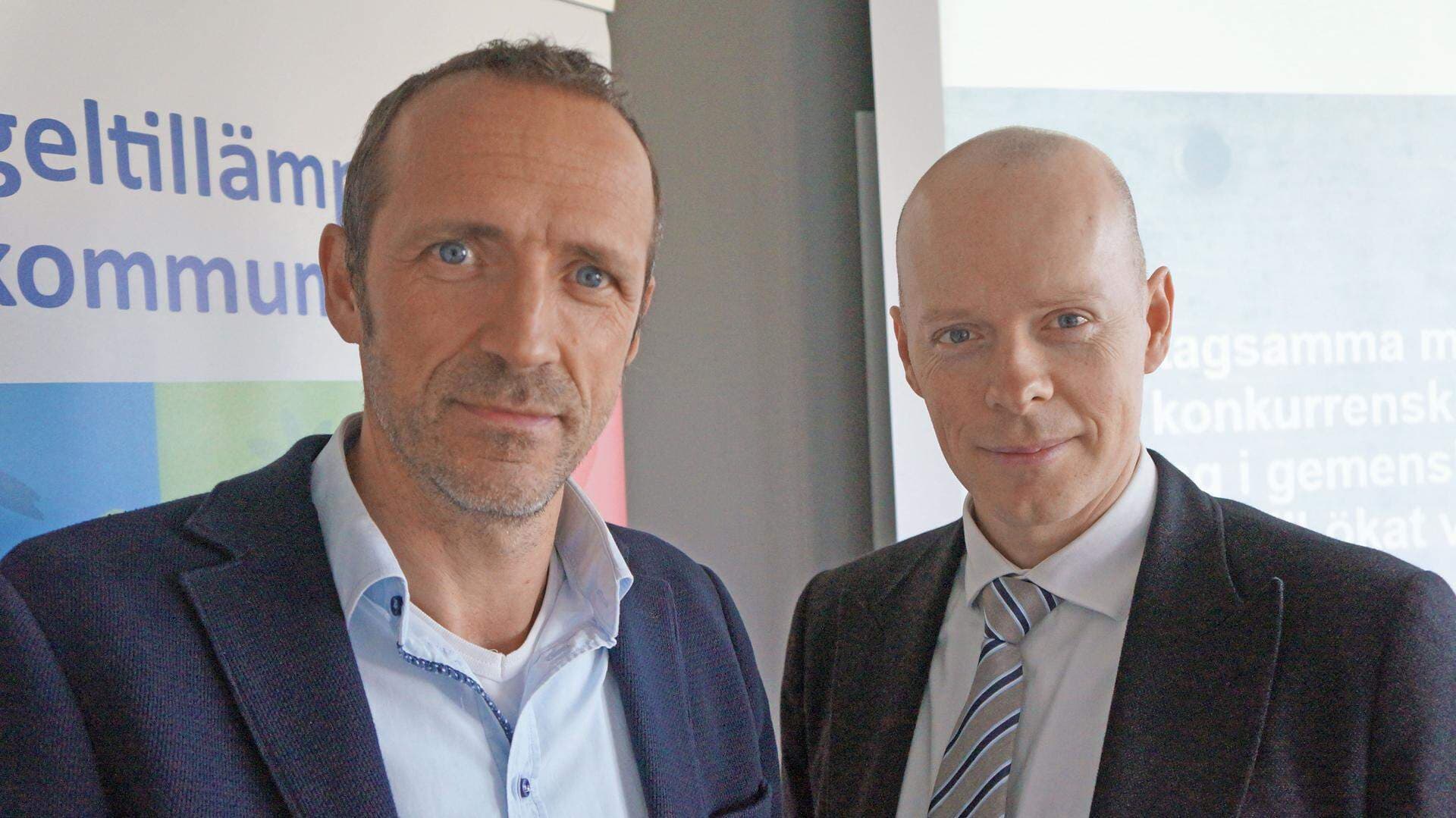 Claes Sandvig och August Liljeqvist