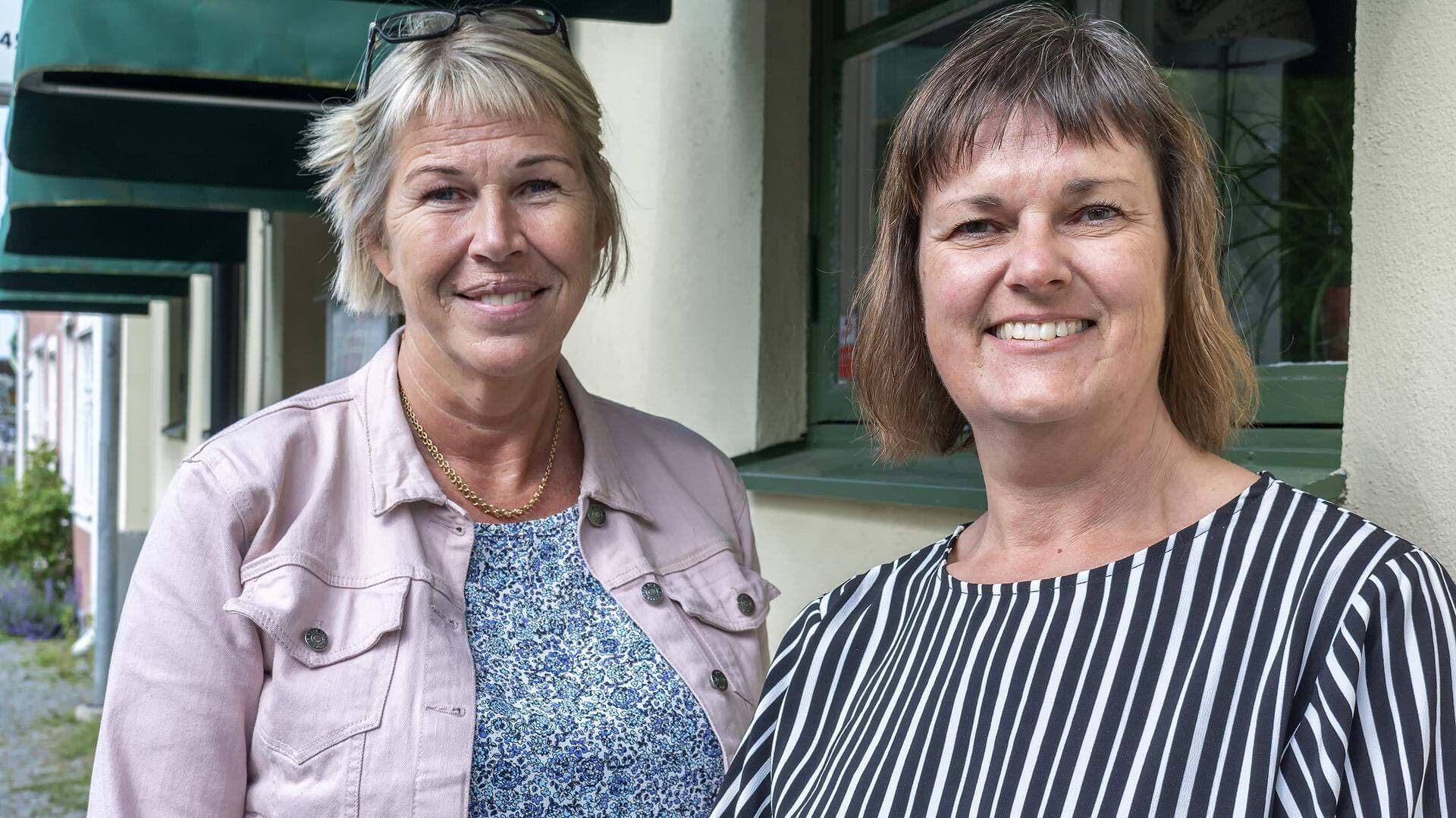 Anna Karin Landgren och Anette Karlsson