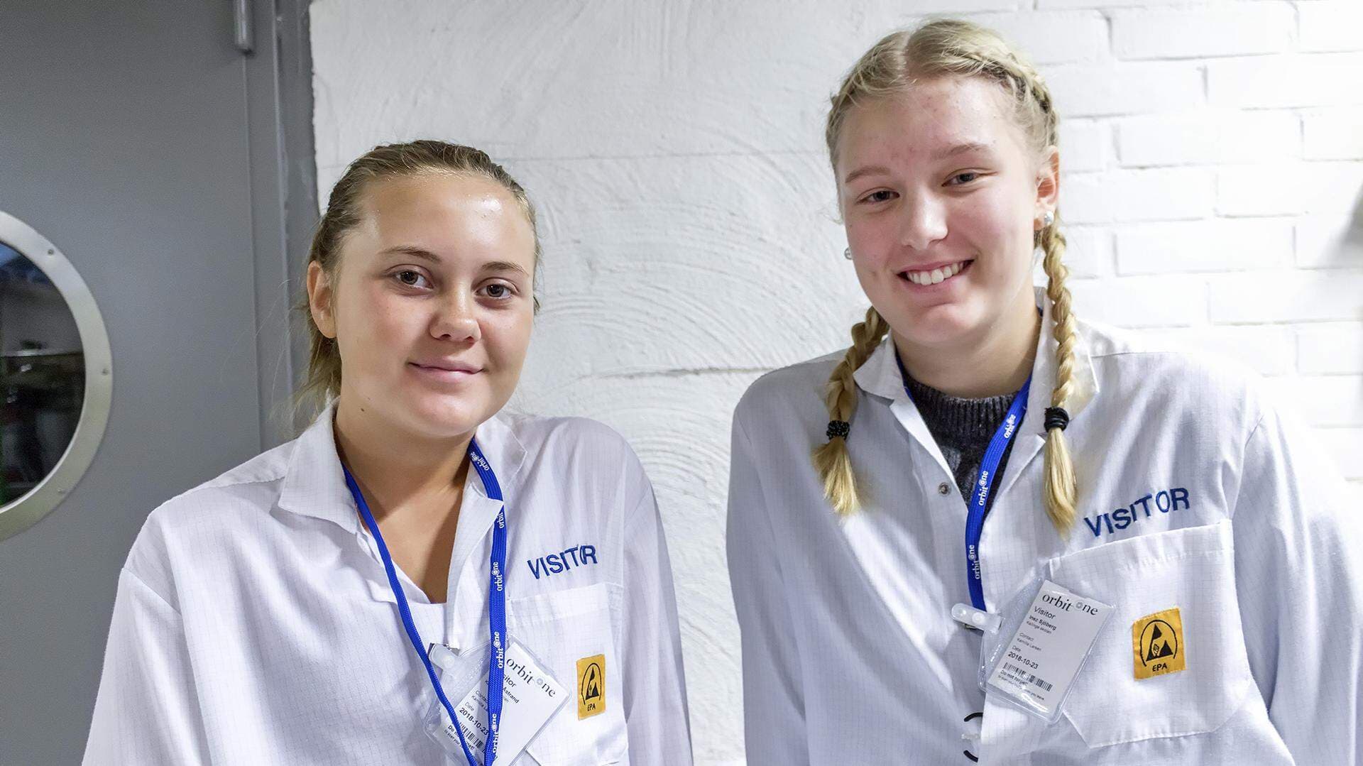 Emilia Åstrand och Inez Sjöberg