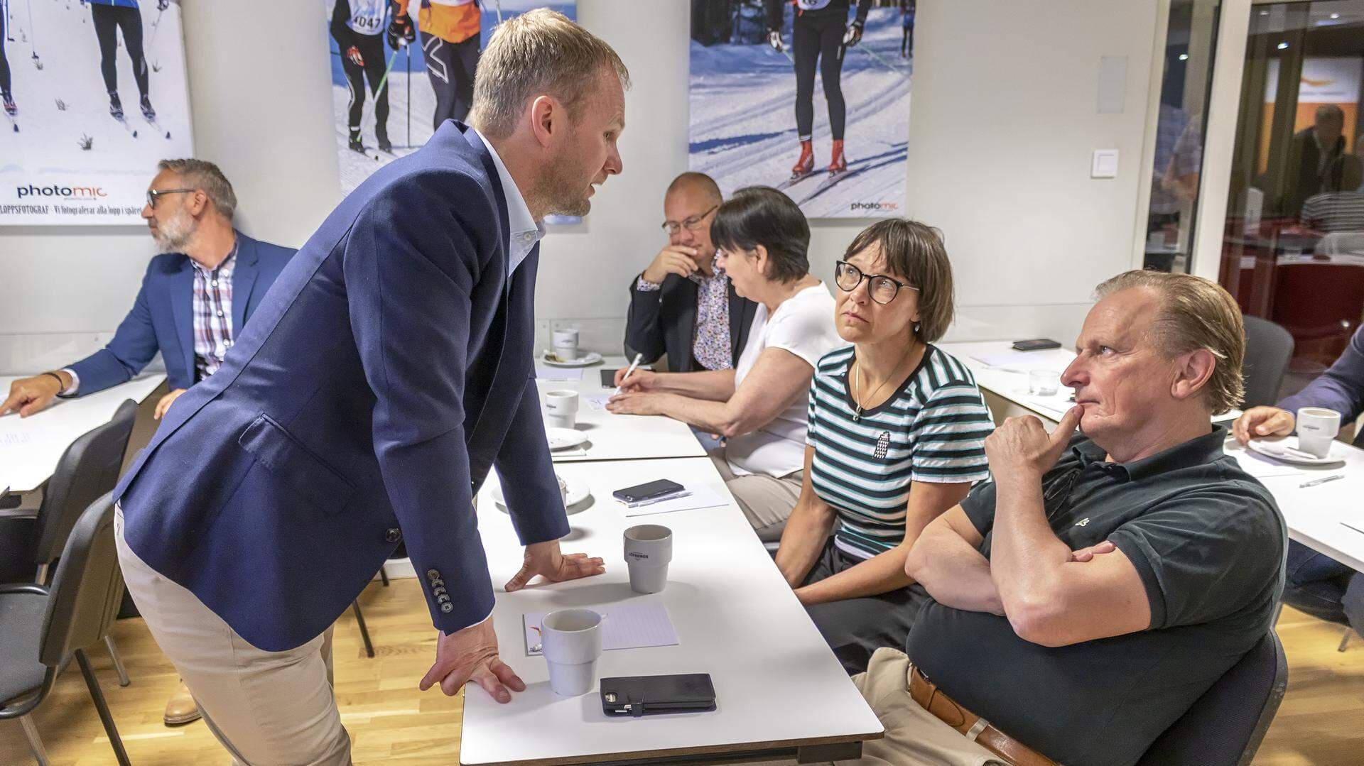 Mikael Persson, Anna Lindqvist och Peter Nilsson.
