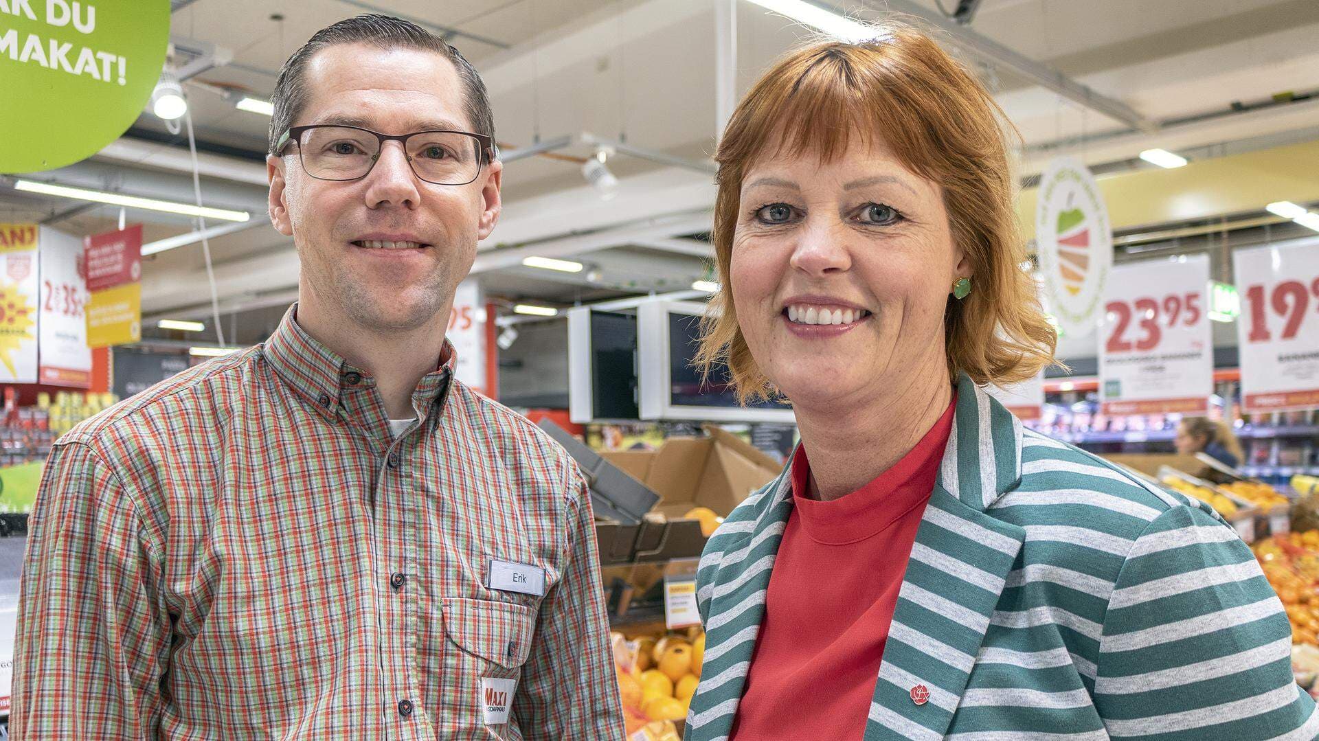 Erik Olsson och Heléne Björklund